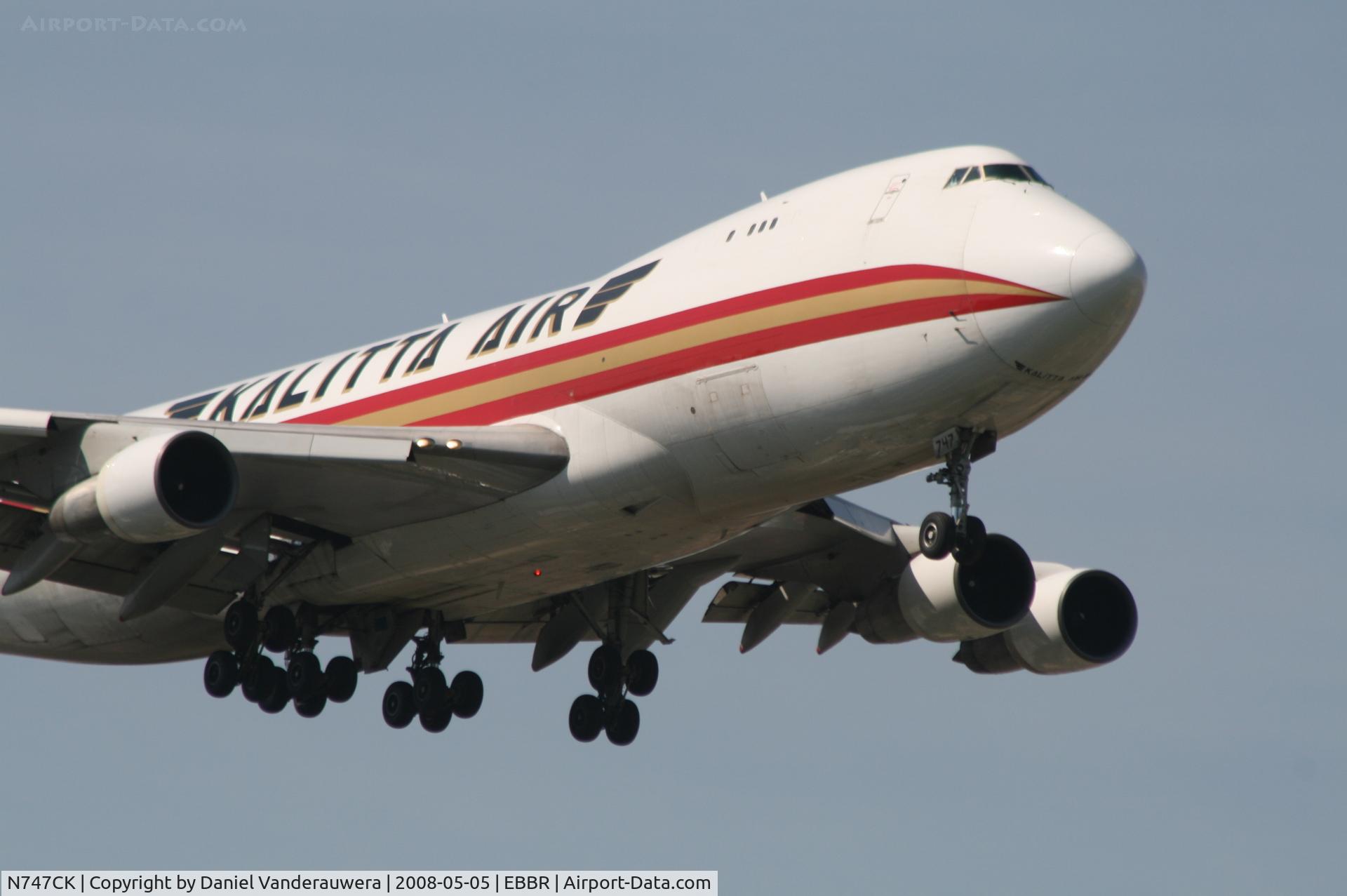 N747CK, 1979 Boeing 747-221F C/N 21743, descending to rwy 02