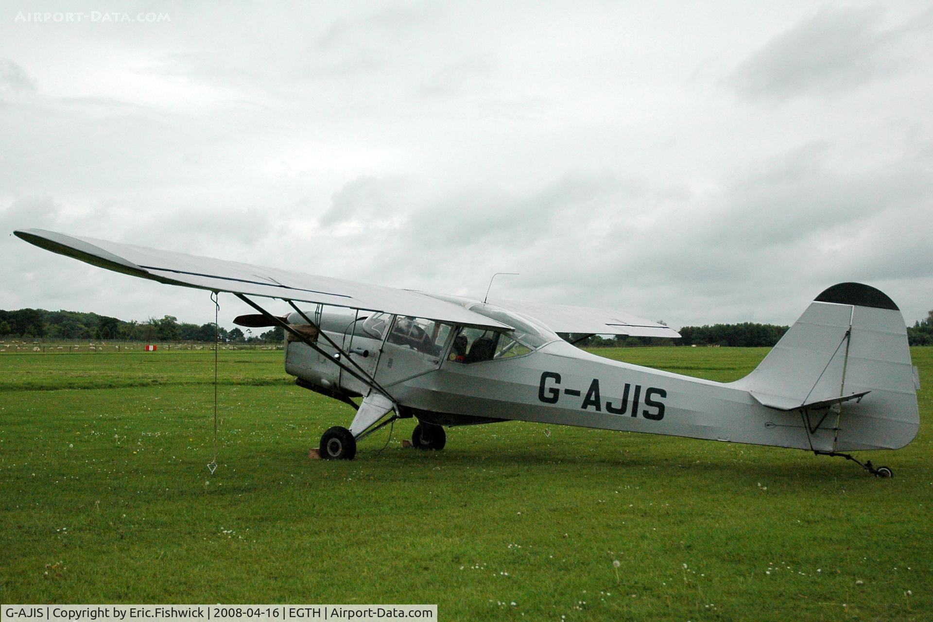 G-AJIS, 1947 Auster J-1N Alpha C/N 2336, 1. G-AJIS at Shuttleworth Evening Flying Display