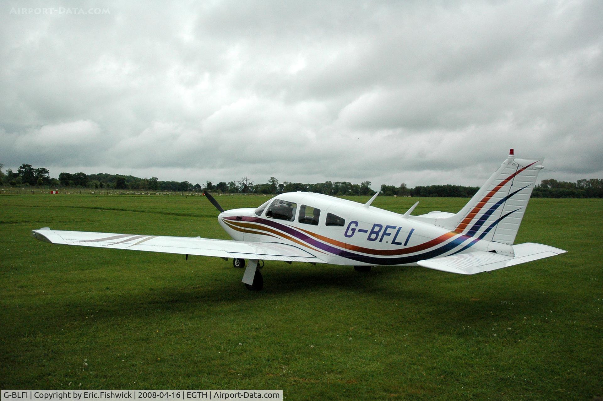 G-BLFI, 1984 Piper PA-28-181 Cherokee Archer II C/N 28-8490034, 1. G-BLFI (Archer II) at Shuttleworth Evening Flying Display