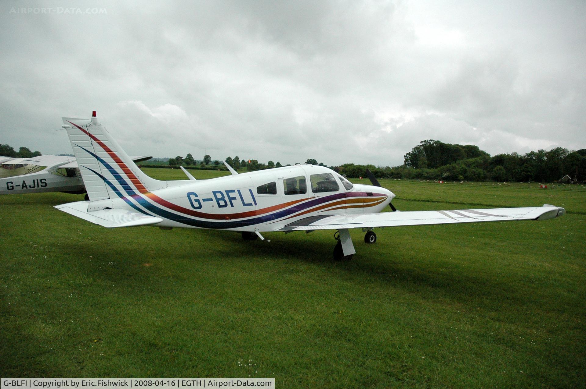 G-BLFI, 1984 Piper PA-28-181 Cherokee Archer II C/N 28-8490034, 2. G-BLFI (Archer II) at Shuttleworth Evening Flying Display