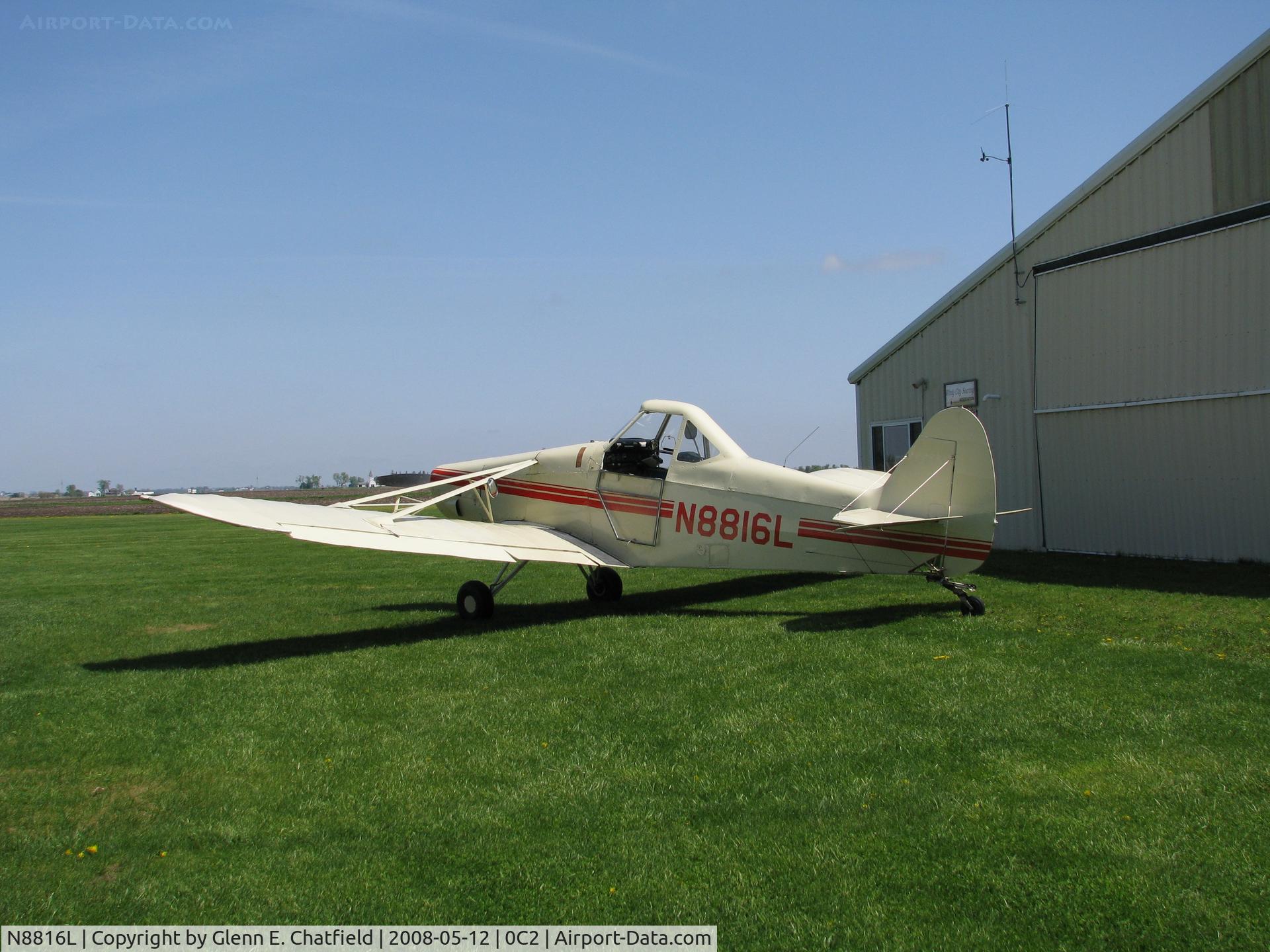 N8816L, 1971 Piper PA-25-235 C/N 25-5321, Parked outside on a nice day and I was driving by.