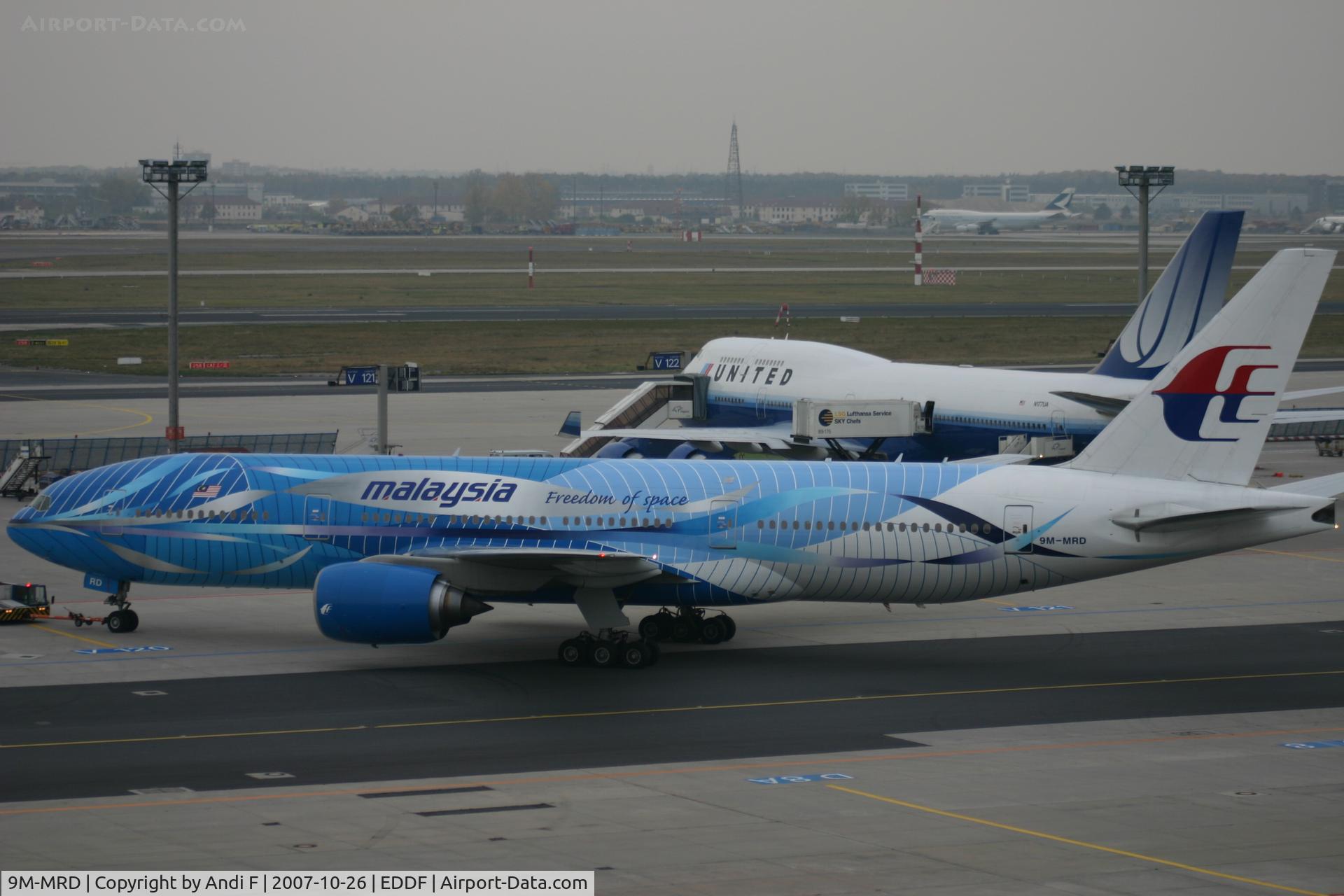9M-MRD, 1997 Boeing 777-2H6/ER C/N 28411, looks great
