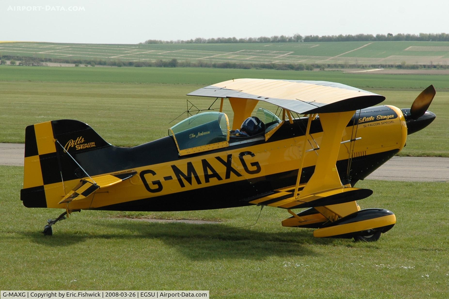 G-MAXG, 2001 Pitts S-1S Special C/N PFA 009-13233, 2. G-MAXG at Duxford Airfield