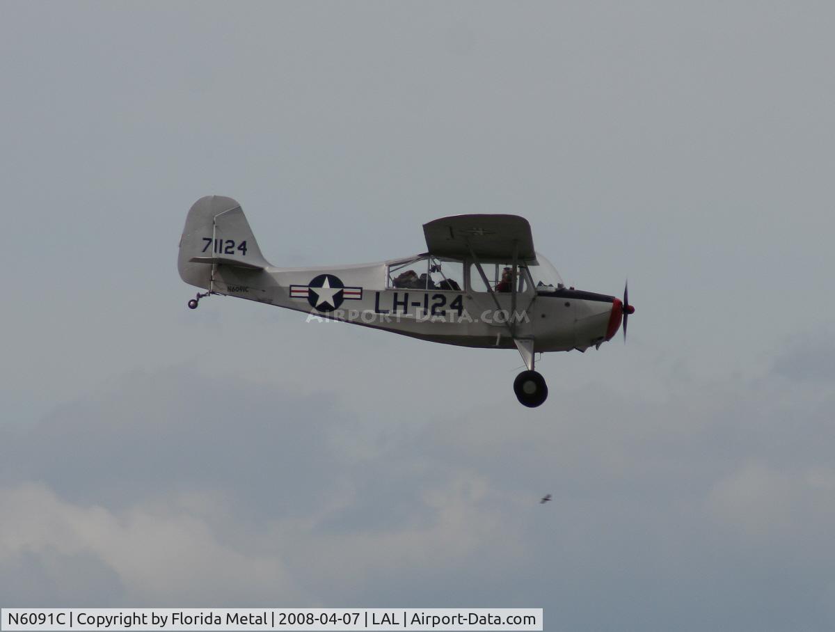 N6091C, 1947 Aeronca L-16A C/N Not found (47-1124), Aeronca L-16A