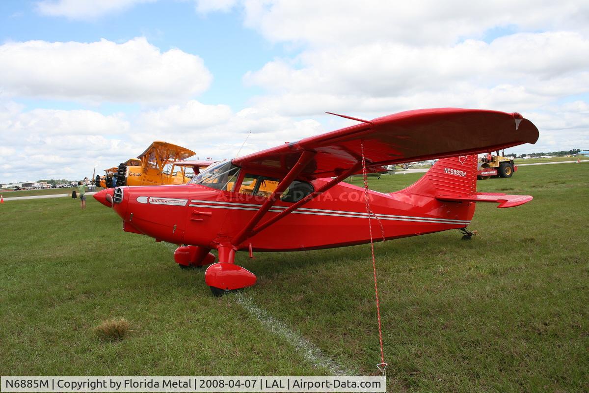 N6885M, 1950 Stinson 108-3 Voyager C/N 108-4885, Stinson 108-3
