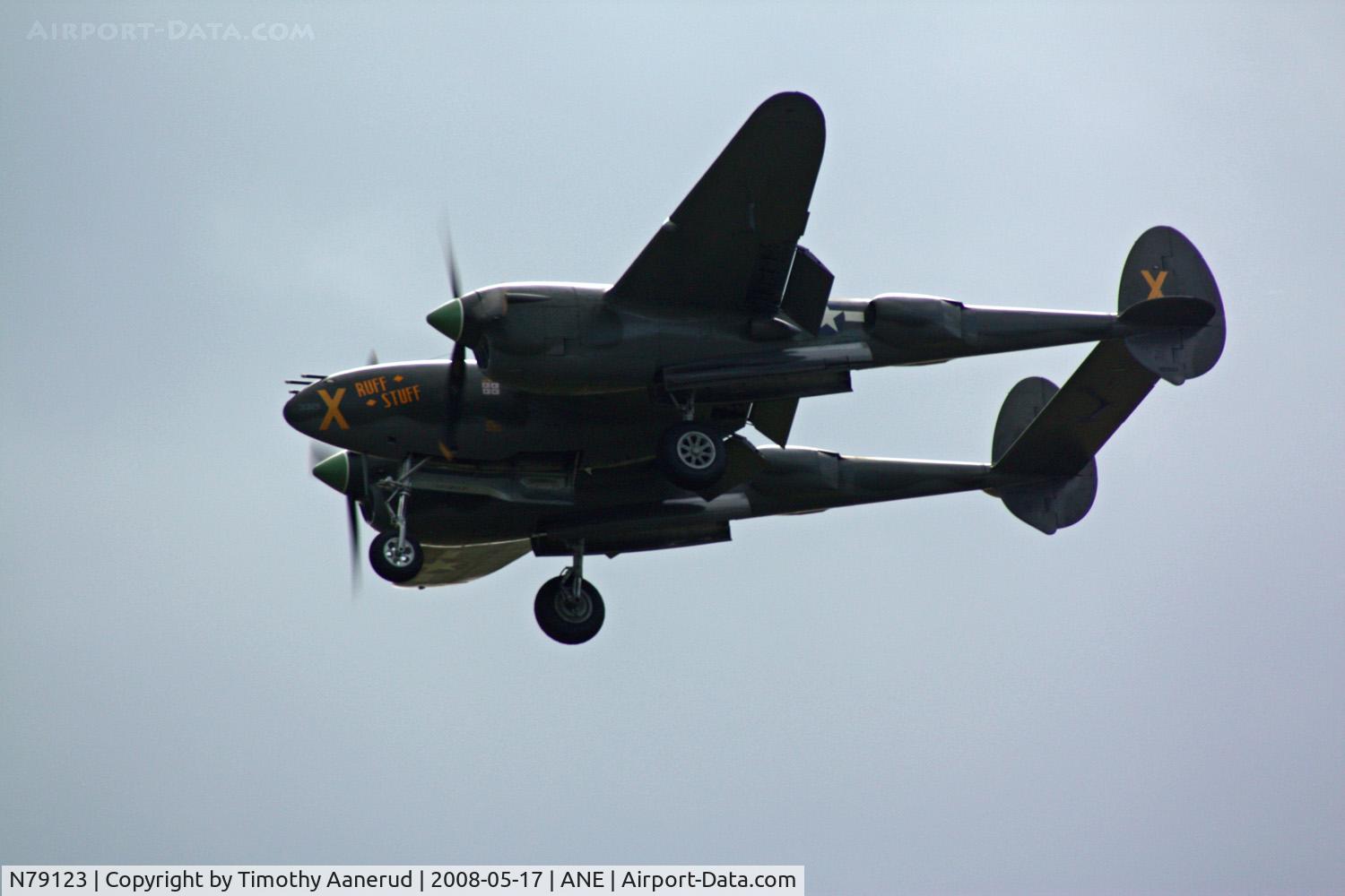 N79123, 1945 Lockheed P-38L-5 Lightning C/N 422-8235, Blaine Aviation Weekend 2008