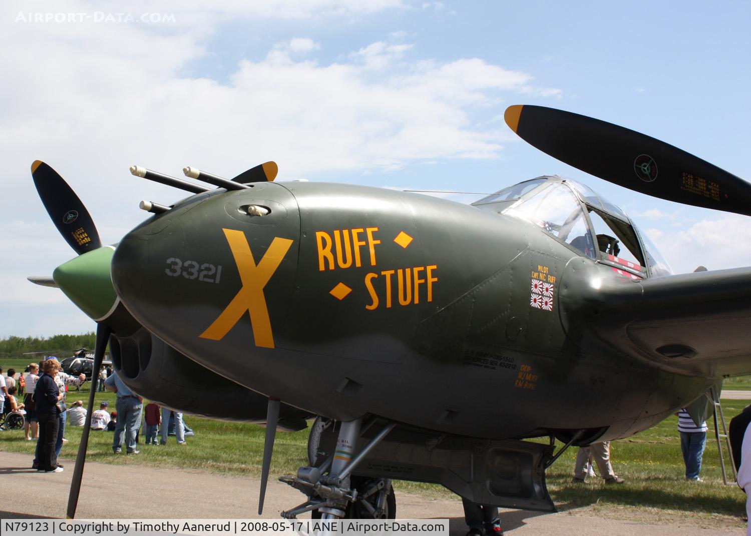 N79123, 1945 Lockheed P-38L-5 Lightning C/N 422-8235, Blaine Aviation Weekend 2008