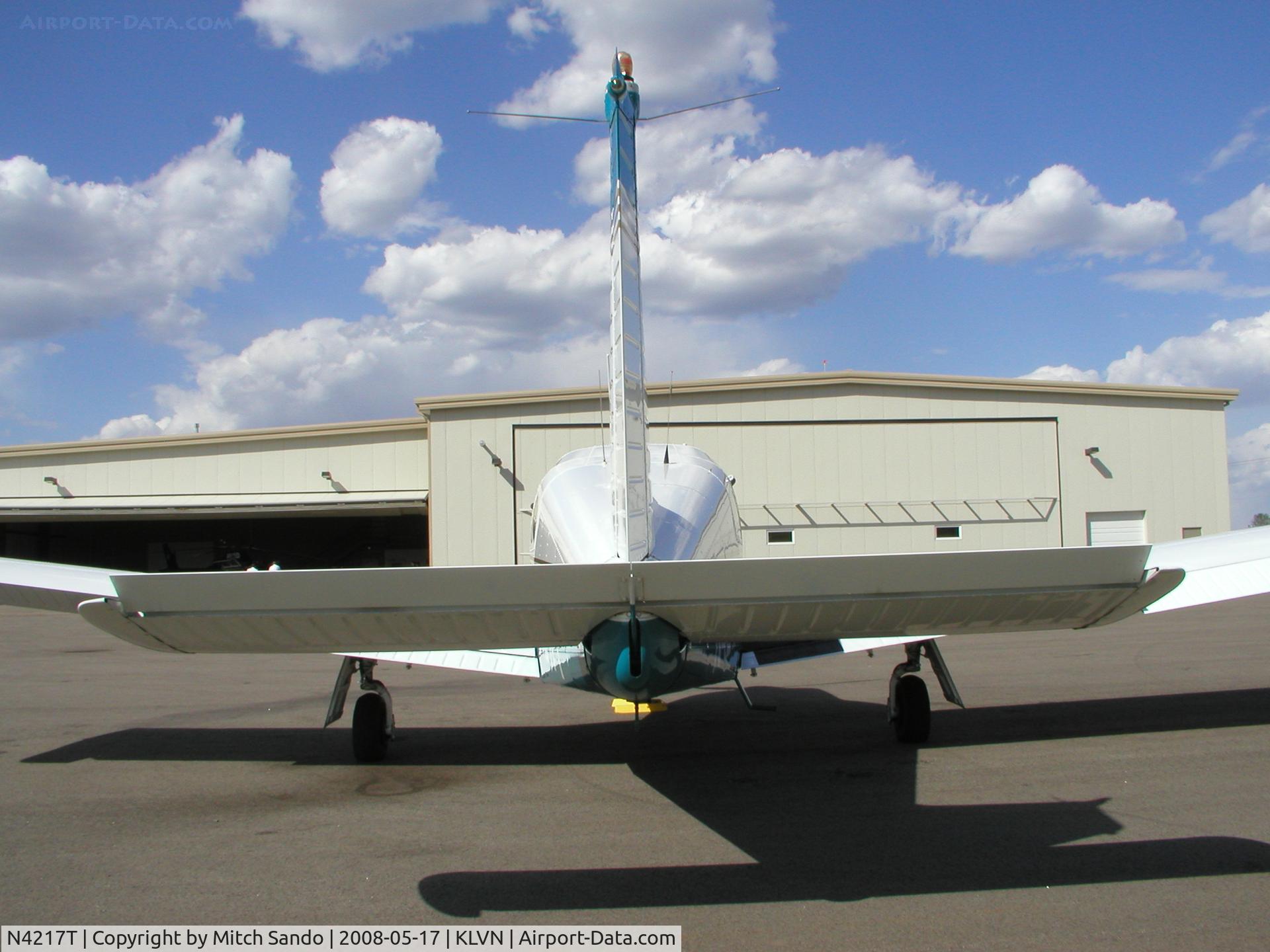 N4217T, 1968 Piper PA-28R-180 Cherokee Arrow C/N 28R-30975, Parked on the ramp at Airlake.