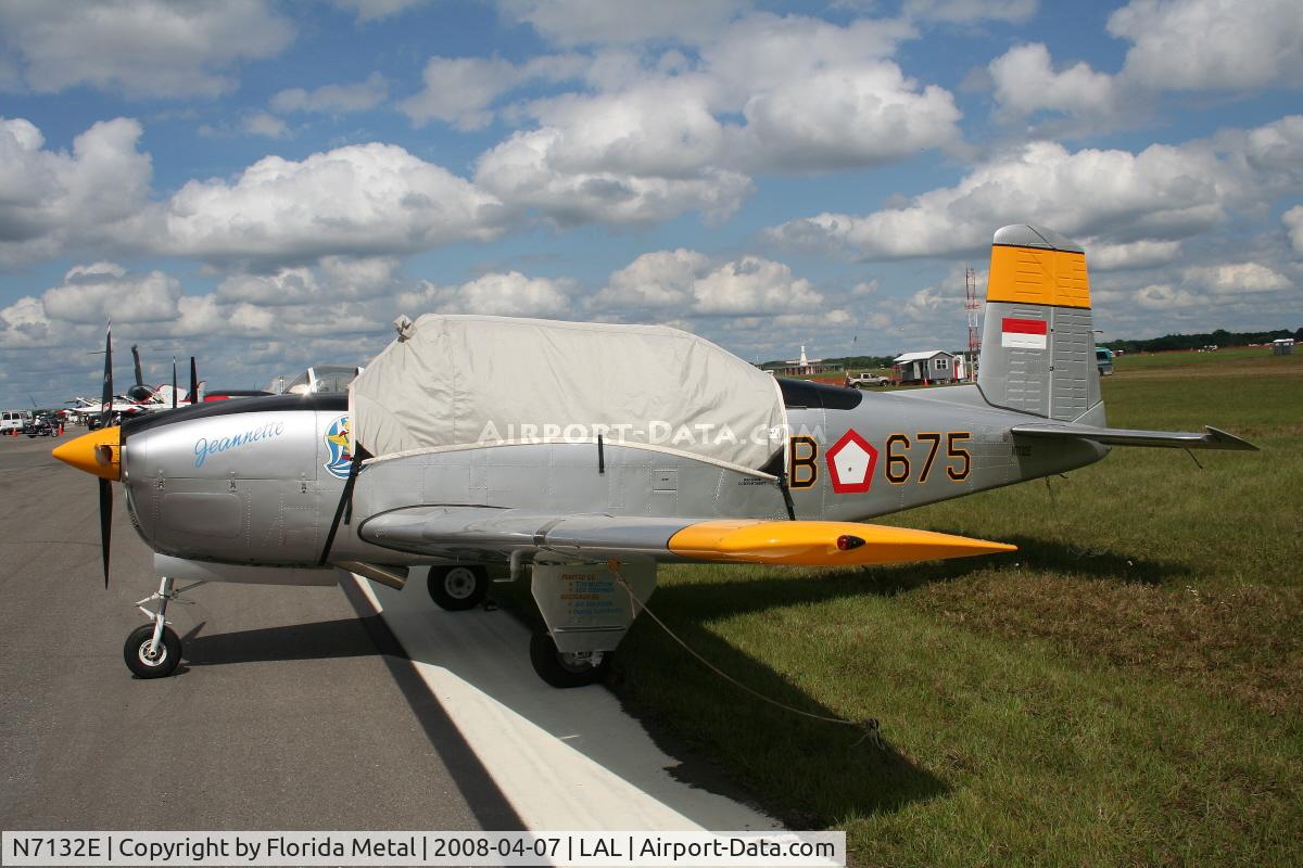N7132E, 1955 Beech T-34A Mentor Mentor C/N G-761, T-34 Mentor
