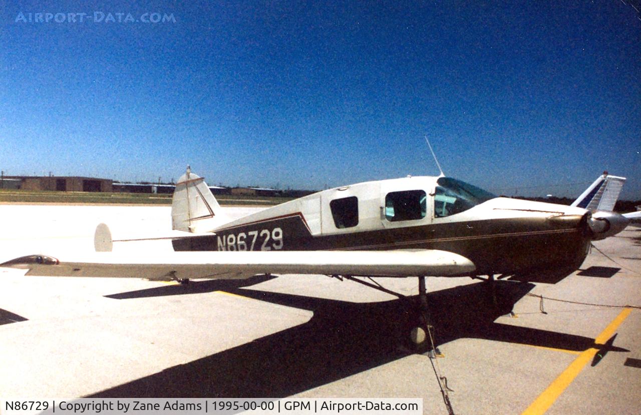 N86729, 1946 Bellanca 14-13-2 Cruisair Senior C/N 1090, At Grand Prairie Municipal
