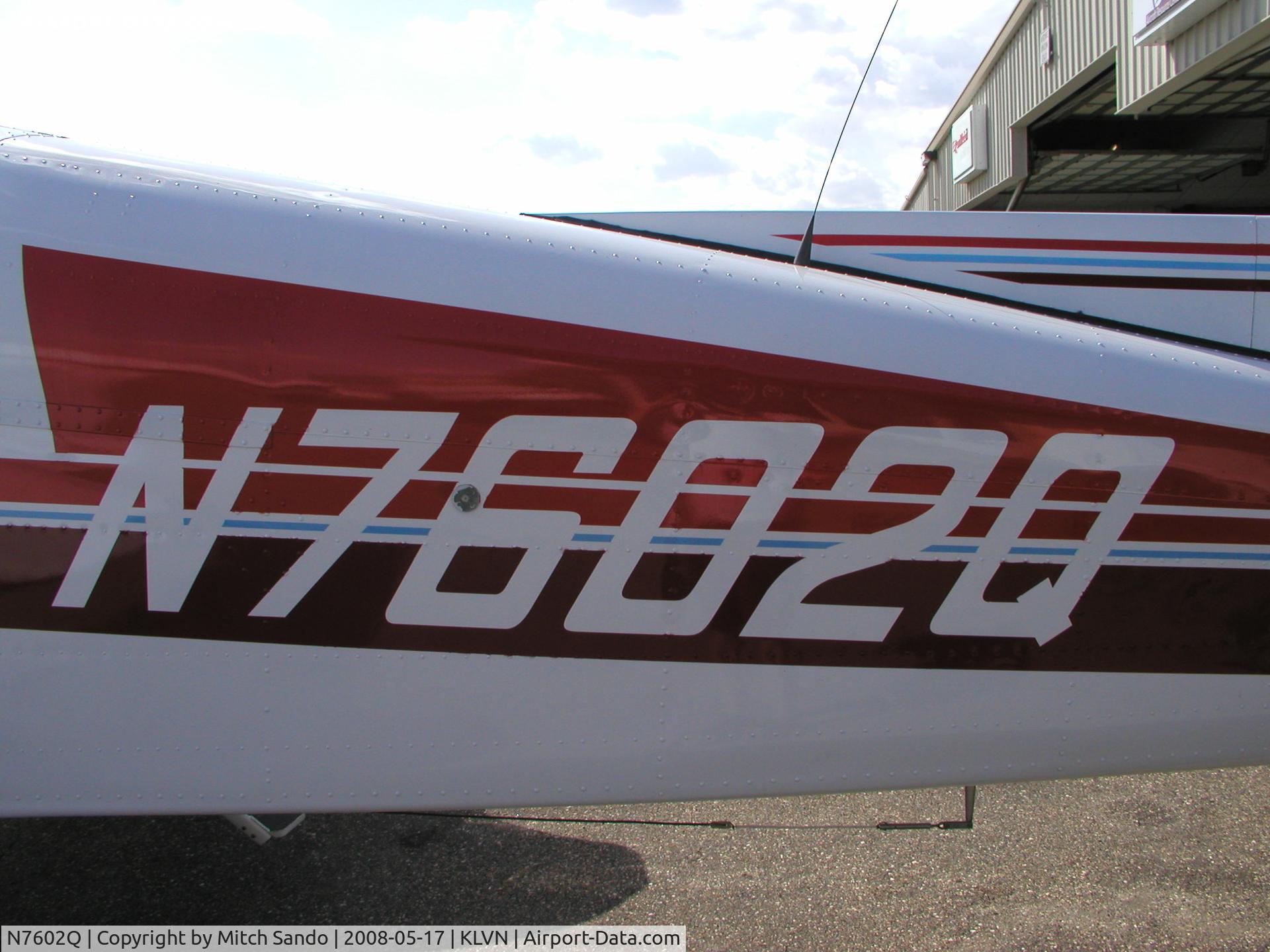 N7602Q, 1970 Cessna 310Q C/N 310Q0102, Parked on the ramp at Airlake.