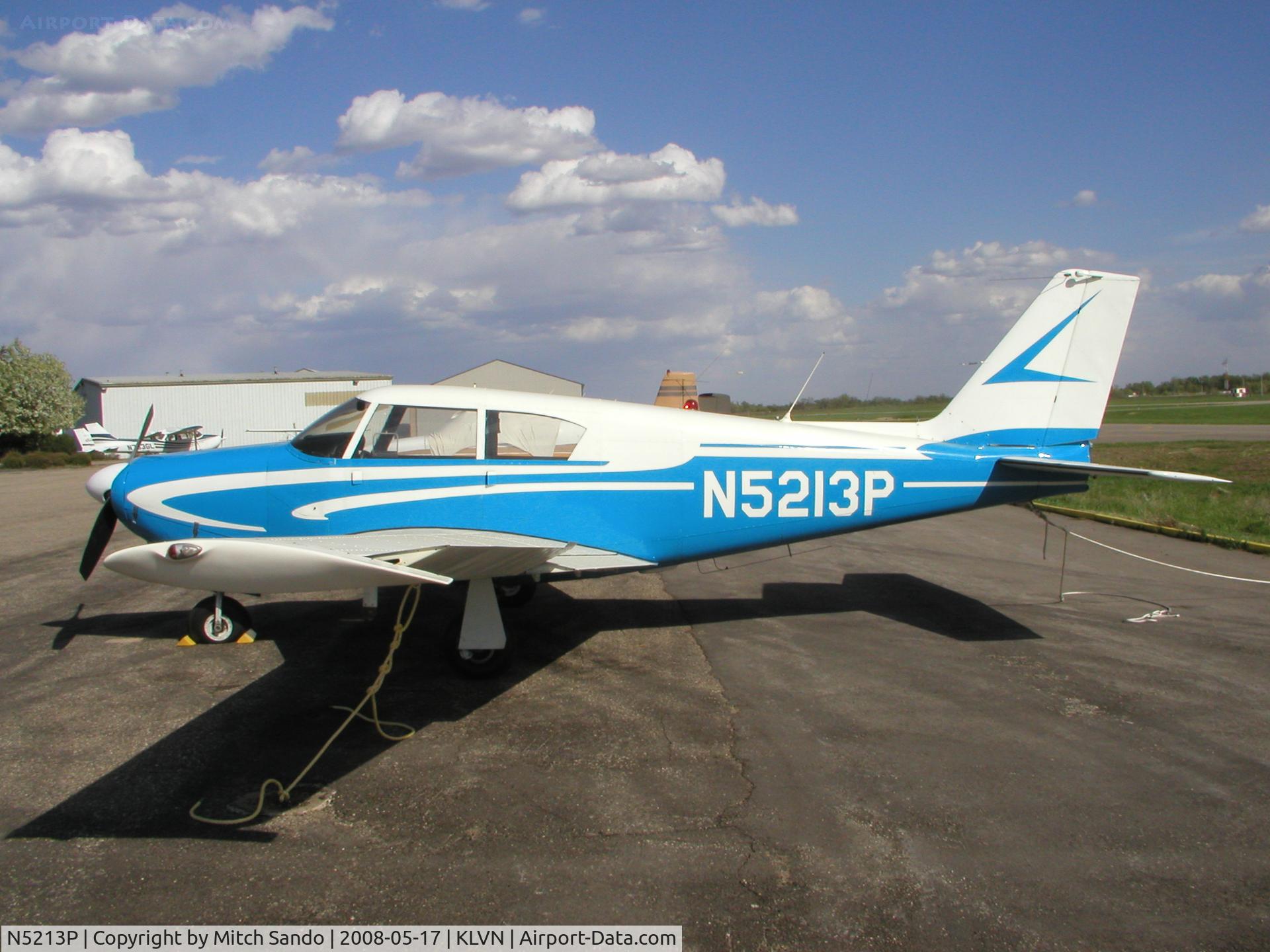 N5213P, 1958 Piper PA-24 Comanche C/N 24-238, Parked on the ramp at Airlake.