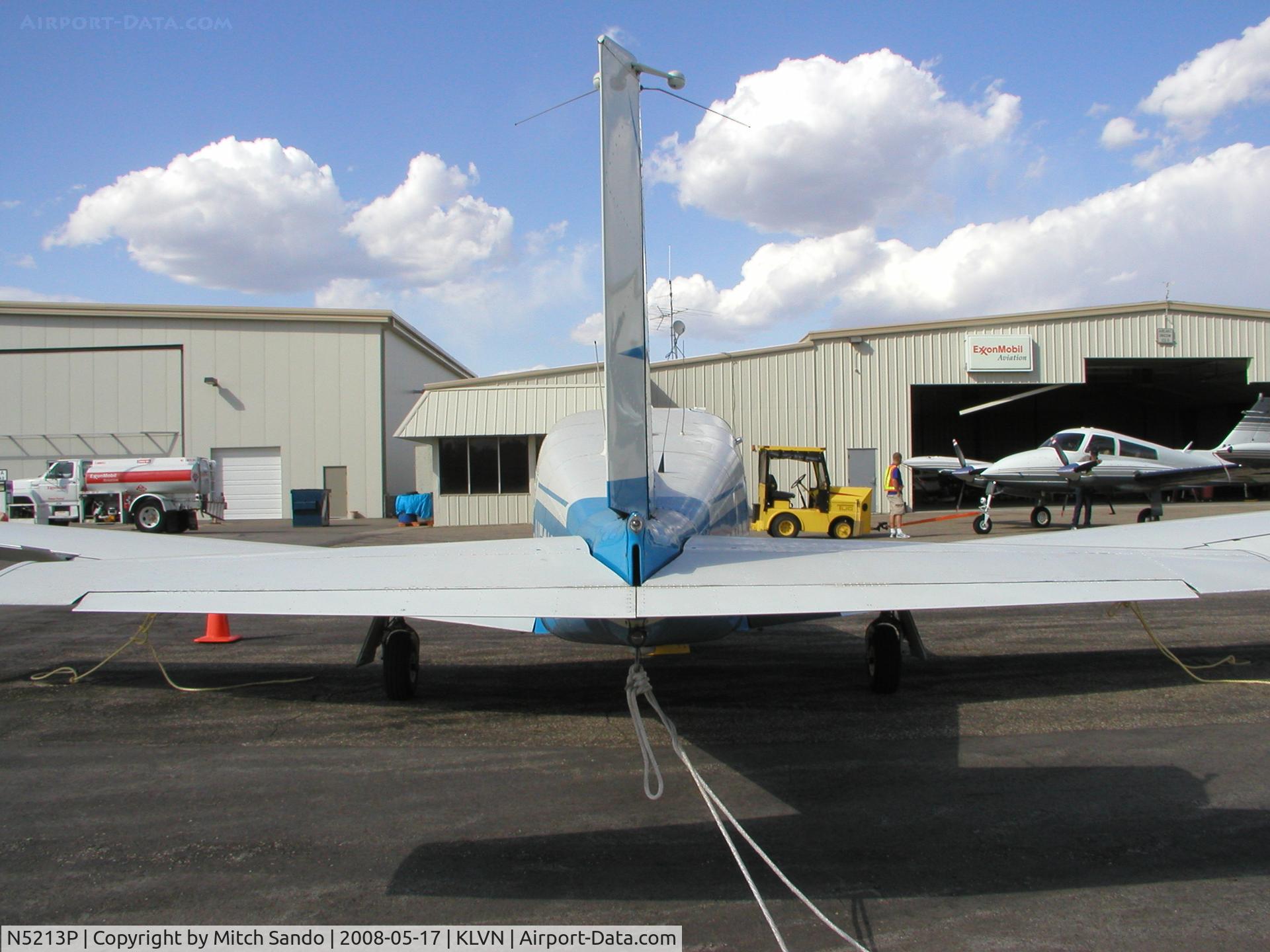 N5213P, 1958 Piper PA-24 Comanche C/N 24-238, Parked on the ramp at Airlake.