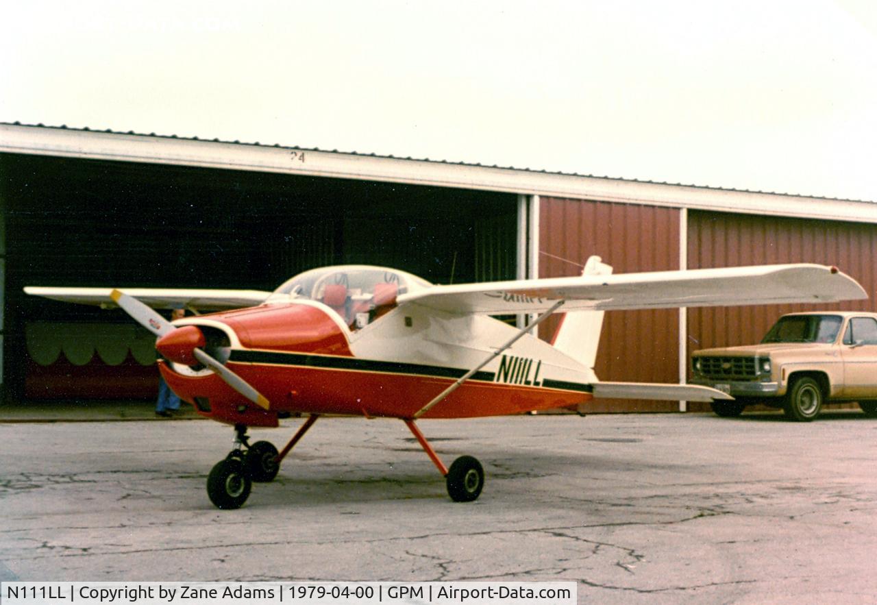 N111LL, 1964 Bolkow Bo-208 Junior C/N 545, At Grand Prairie Municipal