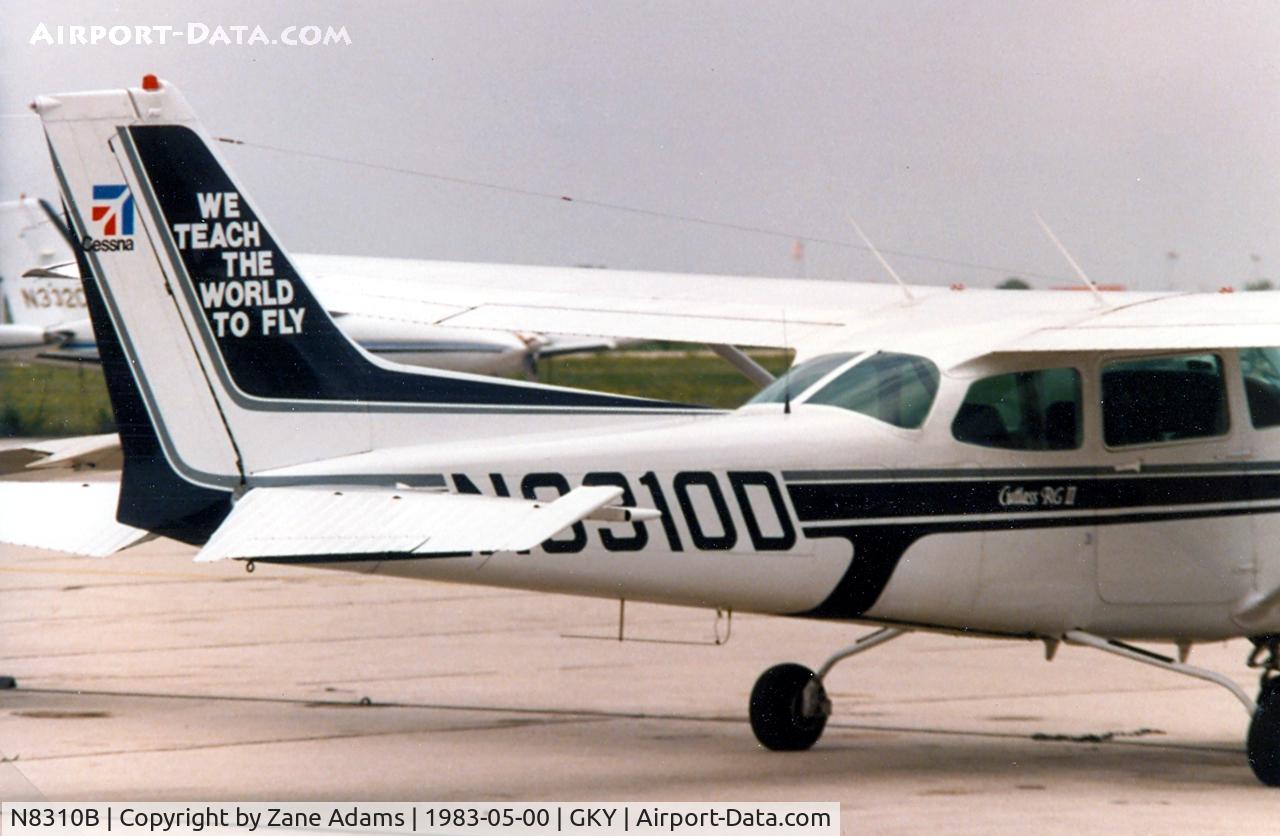 N8310B, 1957 Cessna 172 C/N 36110, At Arlington Municipal