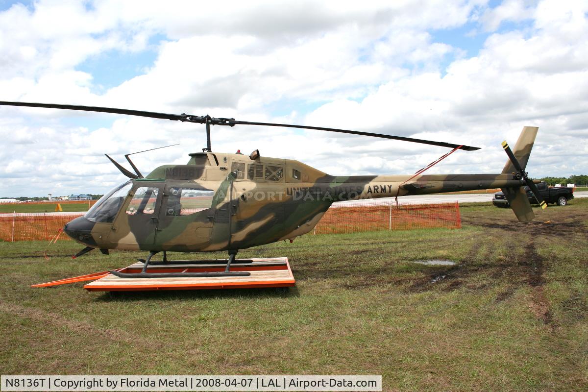 N8136T, 1972 Bell 206A-1 JetRanger C/N 72-21213, CH-57