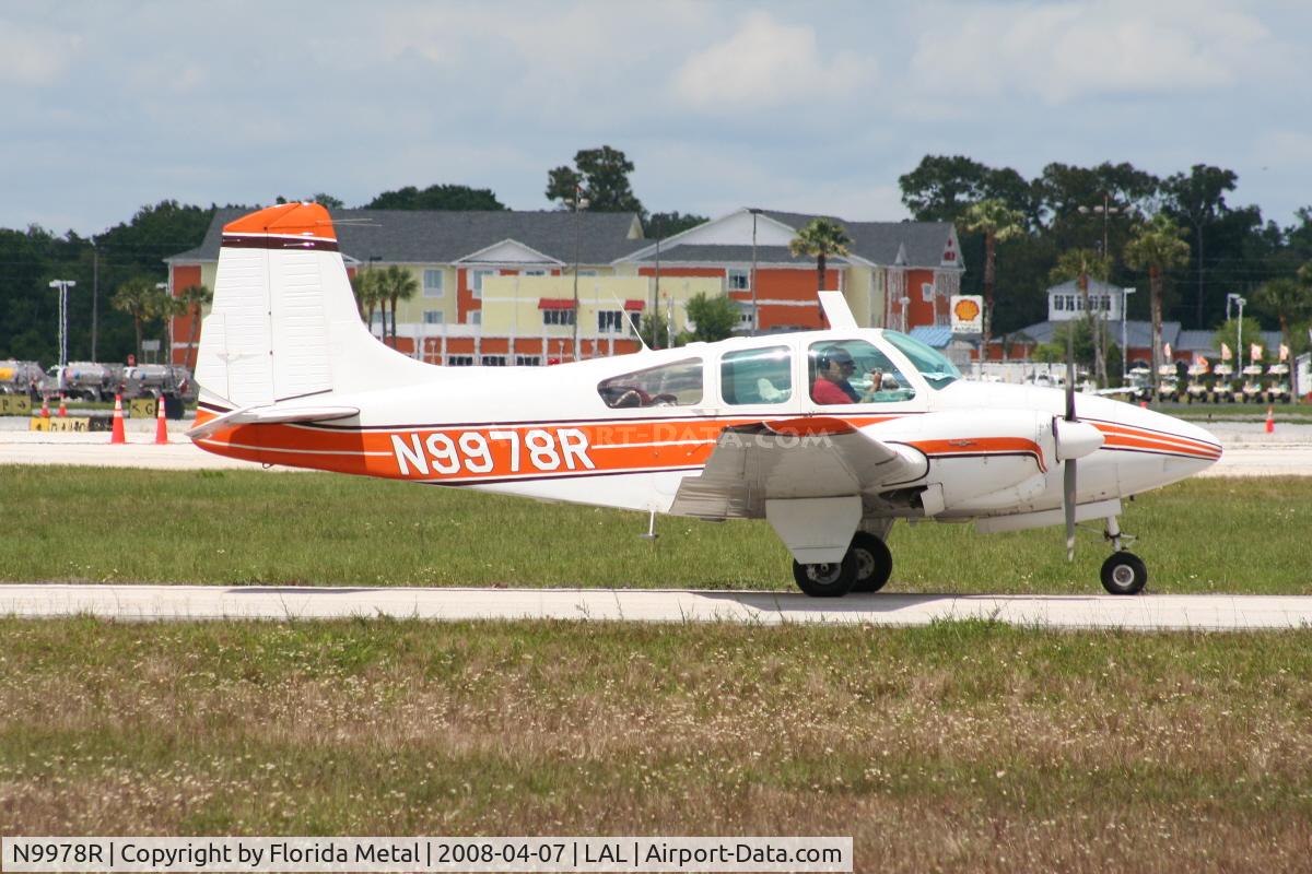 N9978R, 1960 Beech B95 Travel Air C/N TD-415, Beech 95