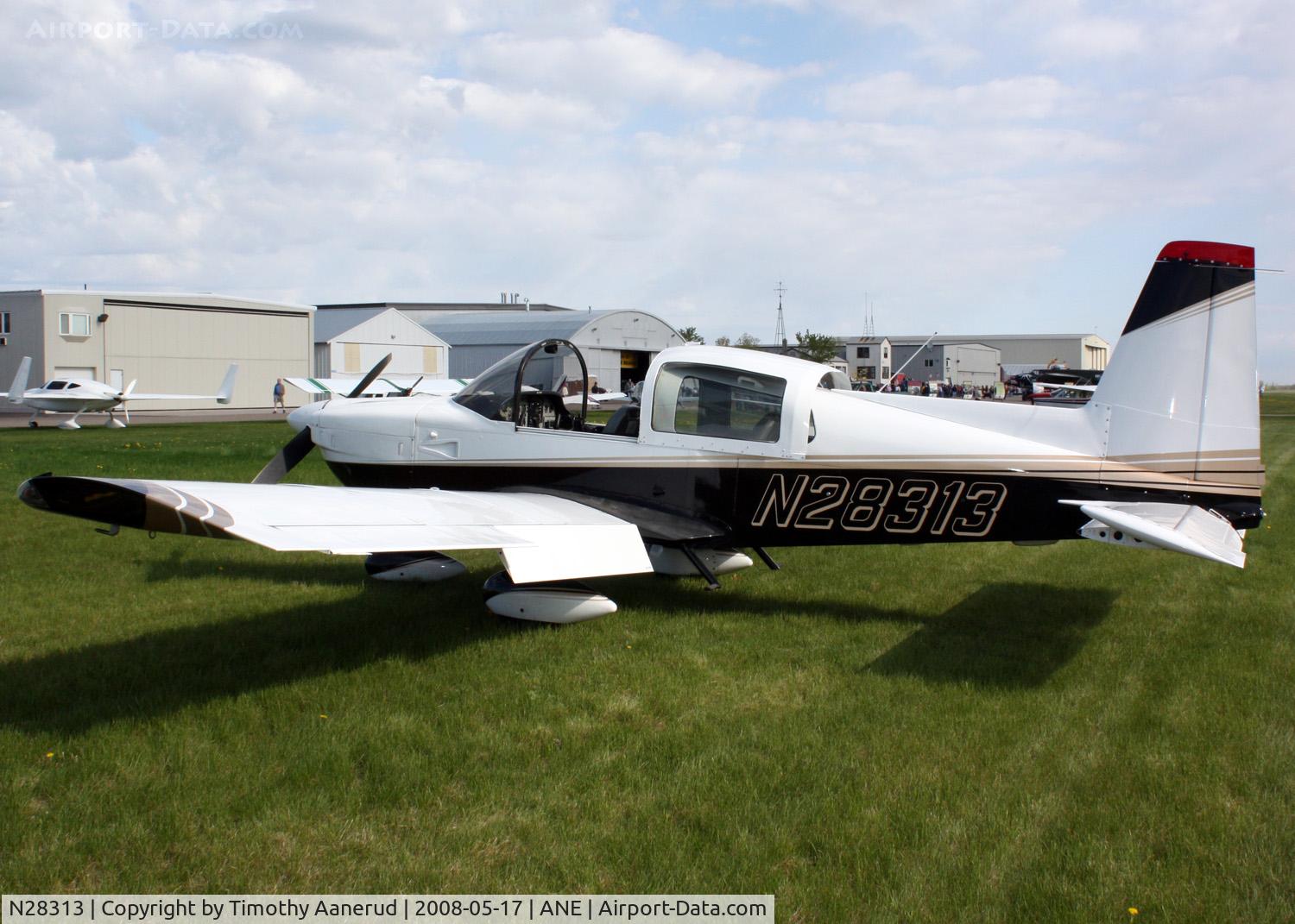 N28313, Grumman American AA-5B Tiger C/N AA5B0556, Blaine Aviation Weekend 2008