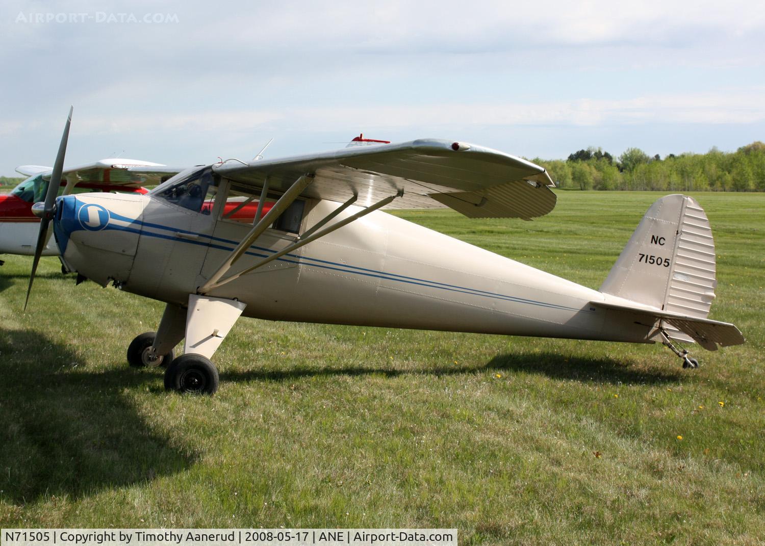 N71505, 1946 Luscombe 8A C/N 2932, Blaine Aviation Weekend 2008