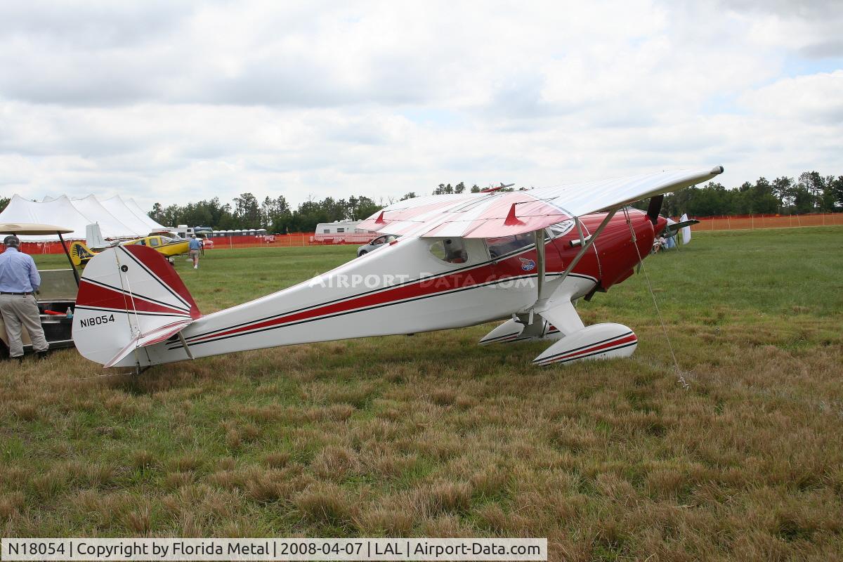 N18054, 1937 Monocoupe 90A C/N A-763, Monocoupe 90A