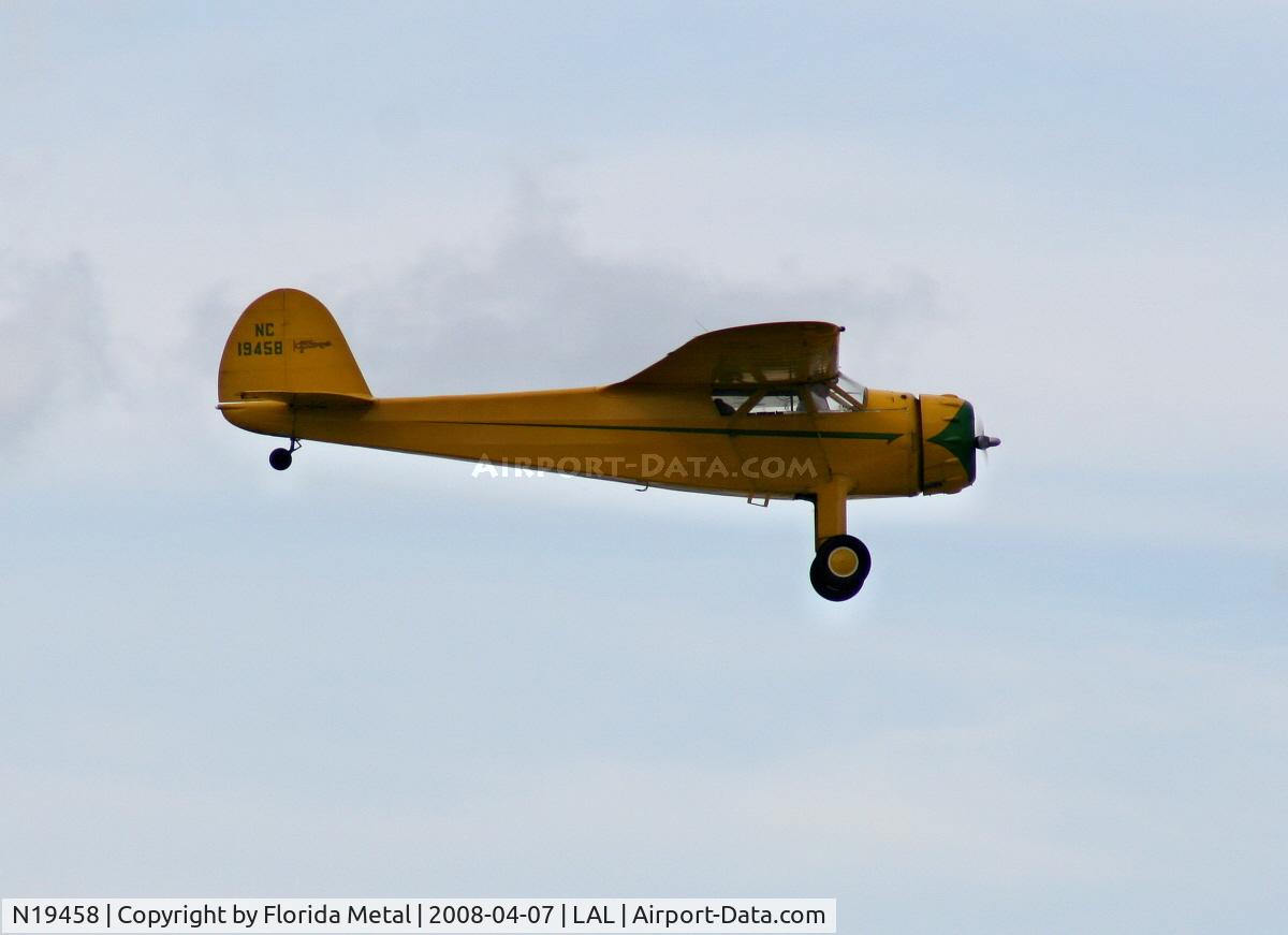 N19458, 1938 Cessna C-38 Airmaster C/N 411, Cessna C-38