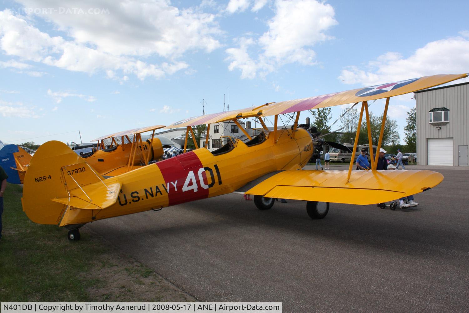 N401DB, 1942 Boeing A75N1 C/N 75-3677, Blaine Aviation Weekend 2008