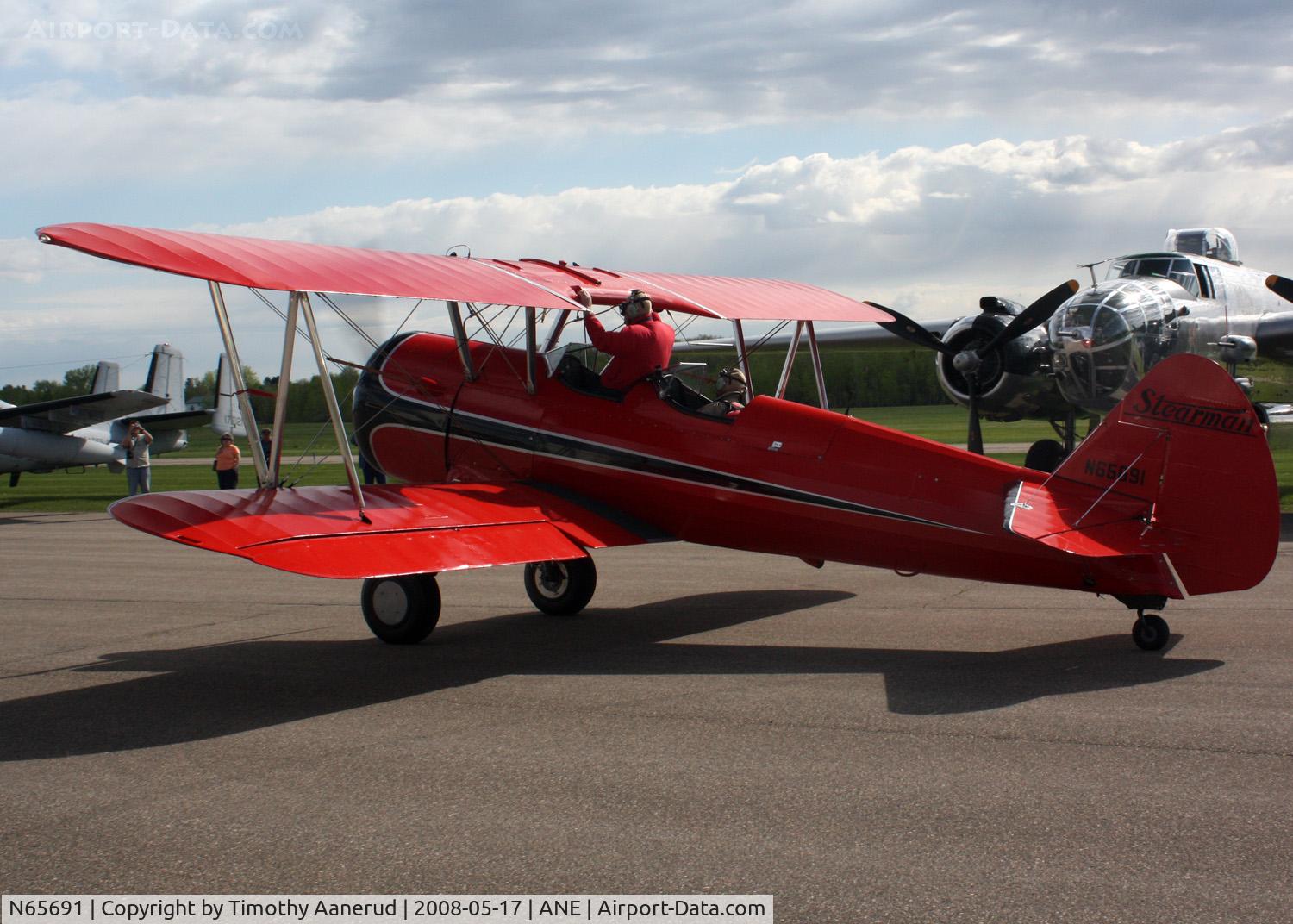 N65691, 1943 Boeing E75N1 C/N 75-8321, Blaine Aviation Weekend 2008