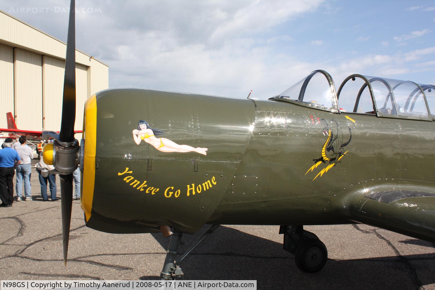 N98GS, 1976 Nanchang CJ-6A C/N 2751242, Blaine Aviation Weekend 2008