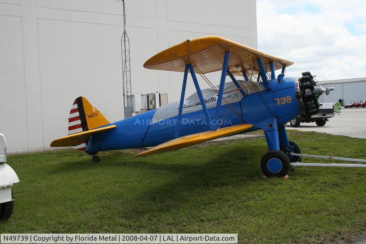N49739, 1943 Boeing A75N1(PT17) C/N 75-4462, PT-17