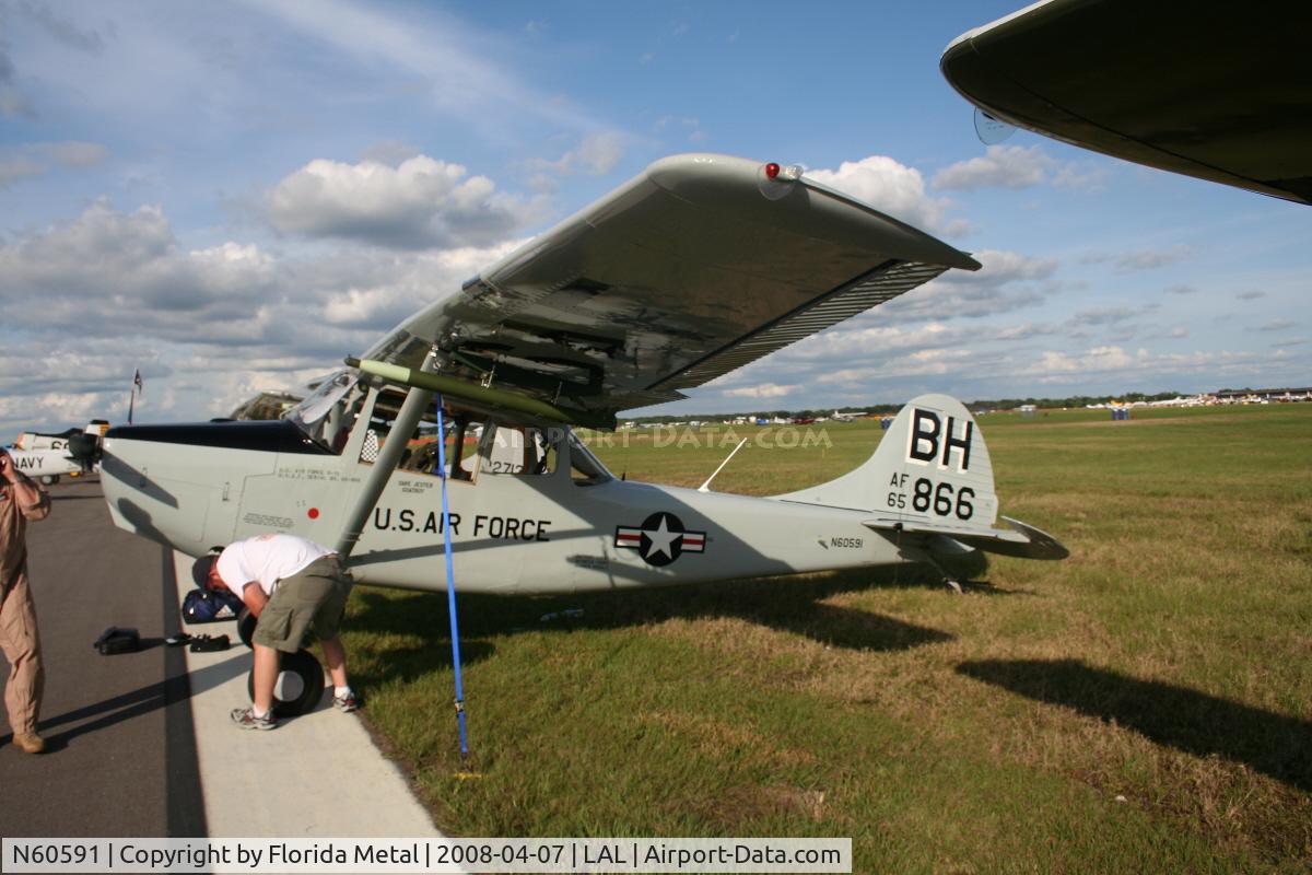N60591, 2001 Cessna 305F C/N AR-4, L-19