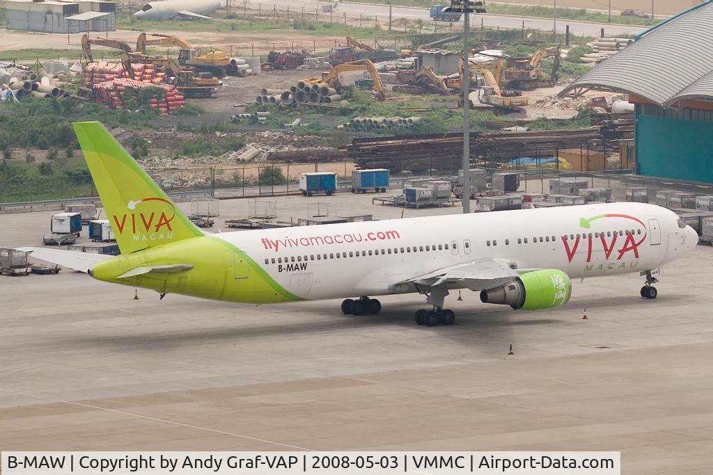 B-MAW, 1990 Boeing 767-38E C/N 24798, Viva Macao 767-300