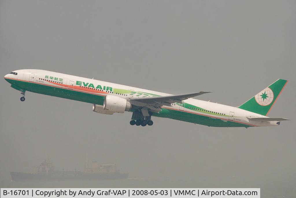 B-16701, 2005 Boeing 777-35E/ER C/N 32639, Eva Air 777-300