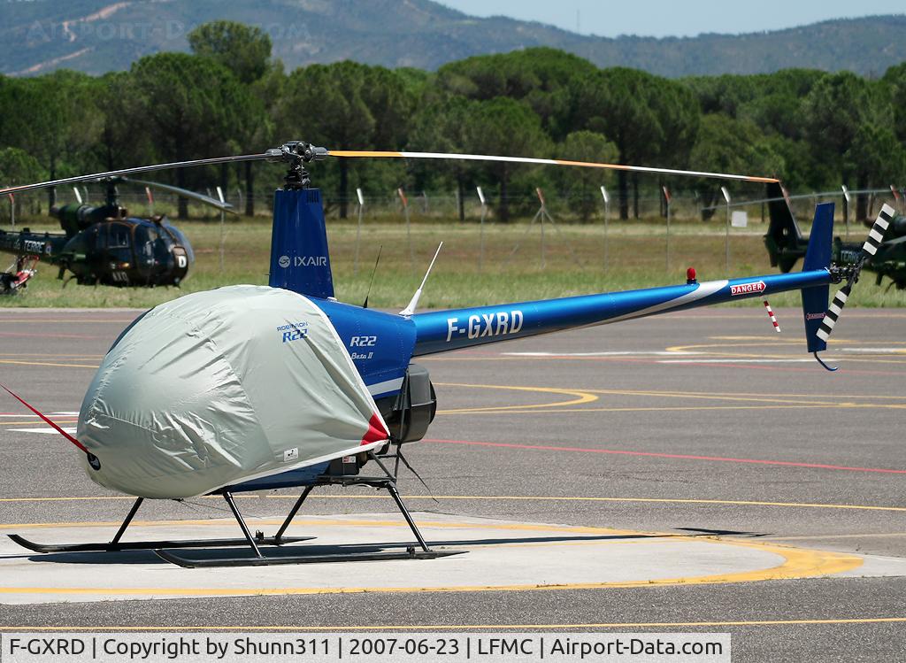 F-GXRD, Robinson R22 Beta C/N 3420, Used furing LFMC Airshow 2007