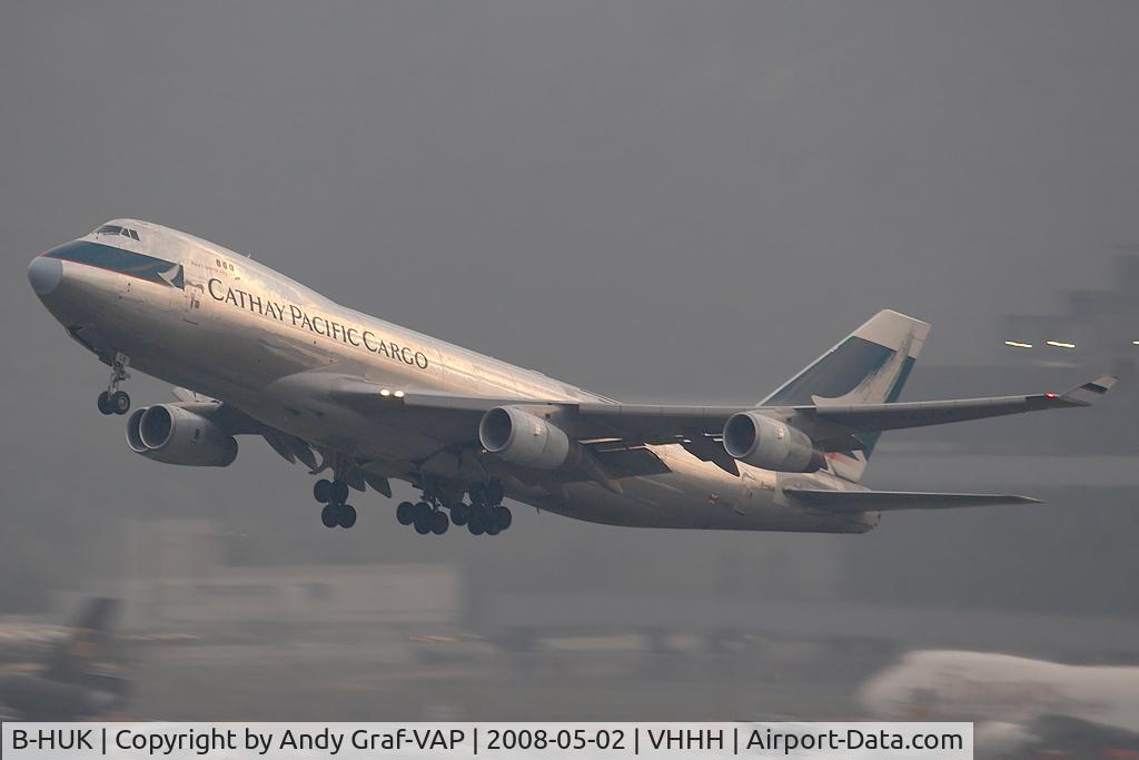 B-HUK, 1995 Boeing 747-467F/SCD C/N 27503, Cathay Pacific Cargo 747-400