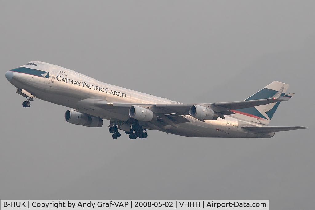 B-HUK, 1995 Boeing 747-467F/SCD C/N 27503, Cathay Pacific Cargo 747-400