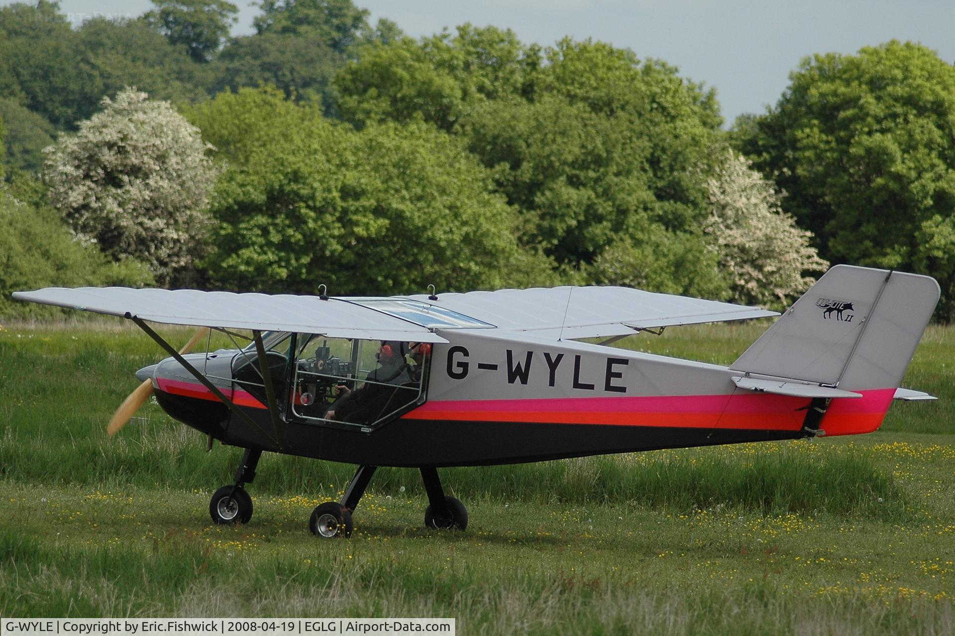 G-WYLE, 2005 Rans S-6ES Coyote II C/N PFA 204-14330, 1. G-WYLE Coyote 11 Microlight visiting Panshanger Airfield