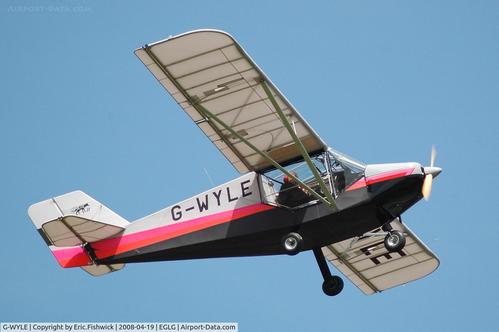 G-WYLE, 2005 Rans S-6ES Coyote II C/N PFA 204-14330, 4. G-WYLE Coyote 11 Microlight visiting Panshanger Airfield