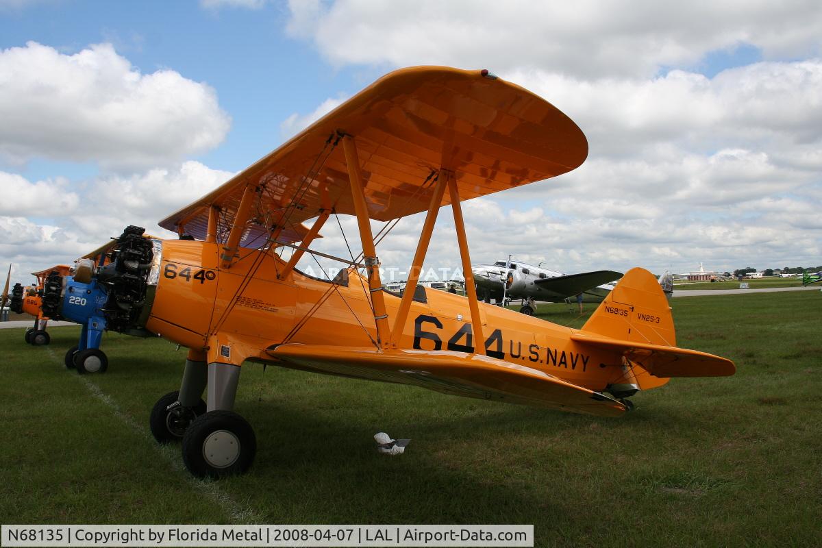 N68135, 1943 Boeing B75N1 C/N 75-7145, N2S
