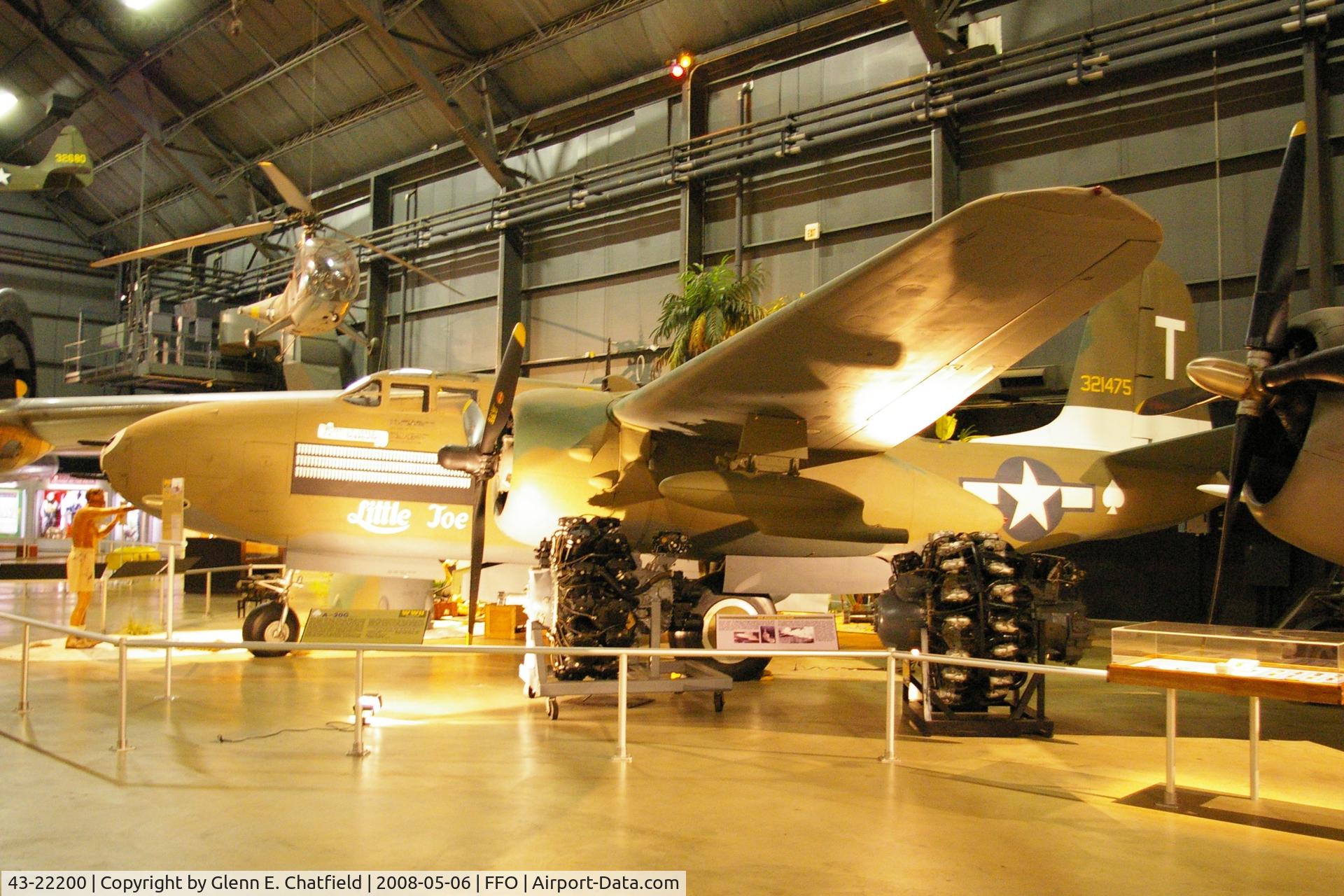 43-22200, 1943 Douglas A-20G Havoc C/N 21847, At the National Museum of the U.S. Air Force