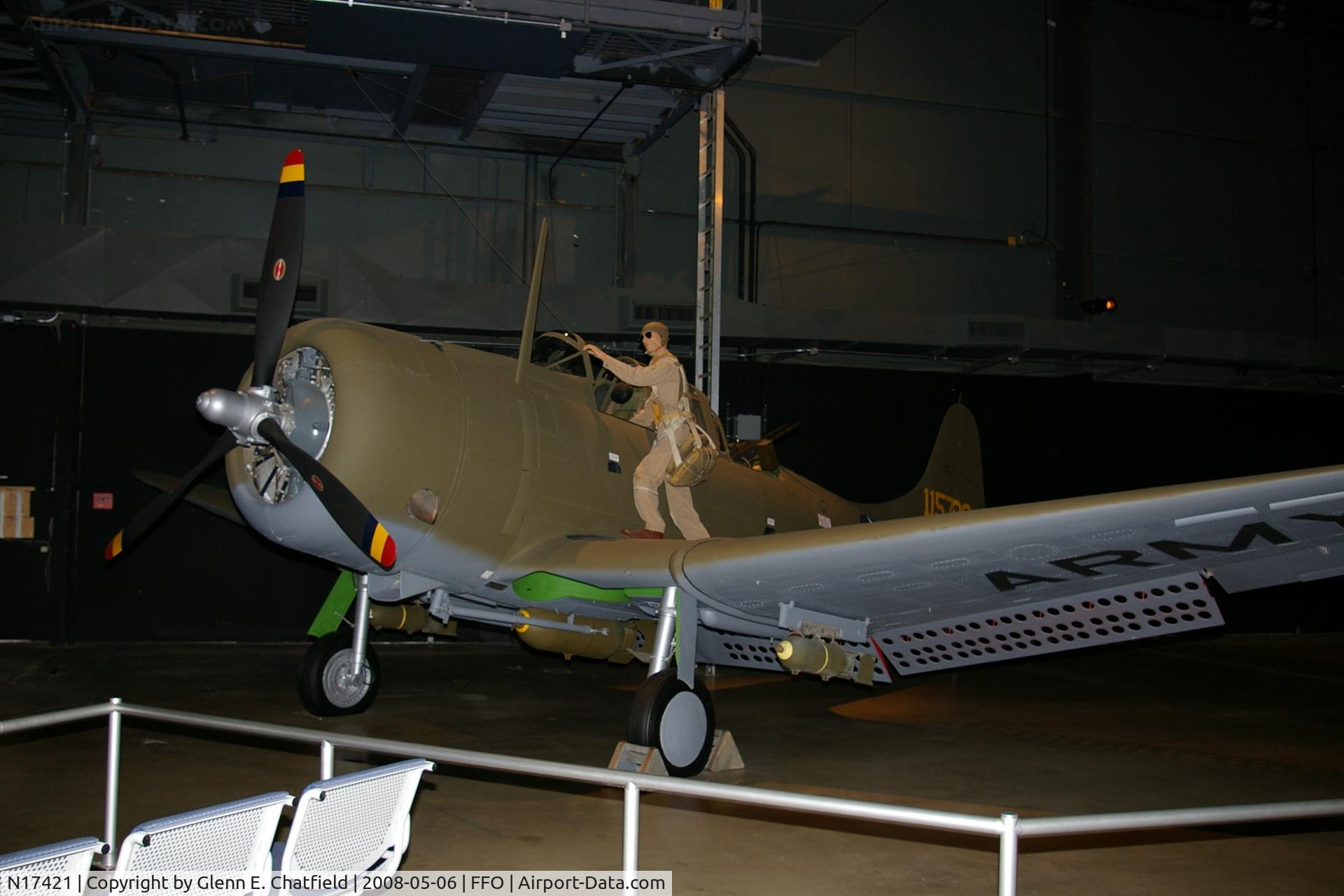 N17421, 1943 Douglas A-24B Banshee C/N 17421, 42-54582 At the National Museum of the U.S. Air Force