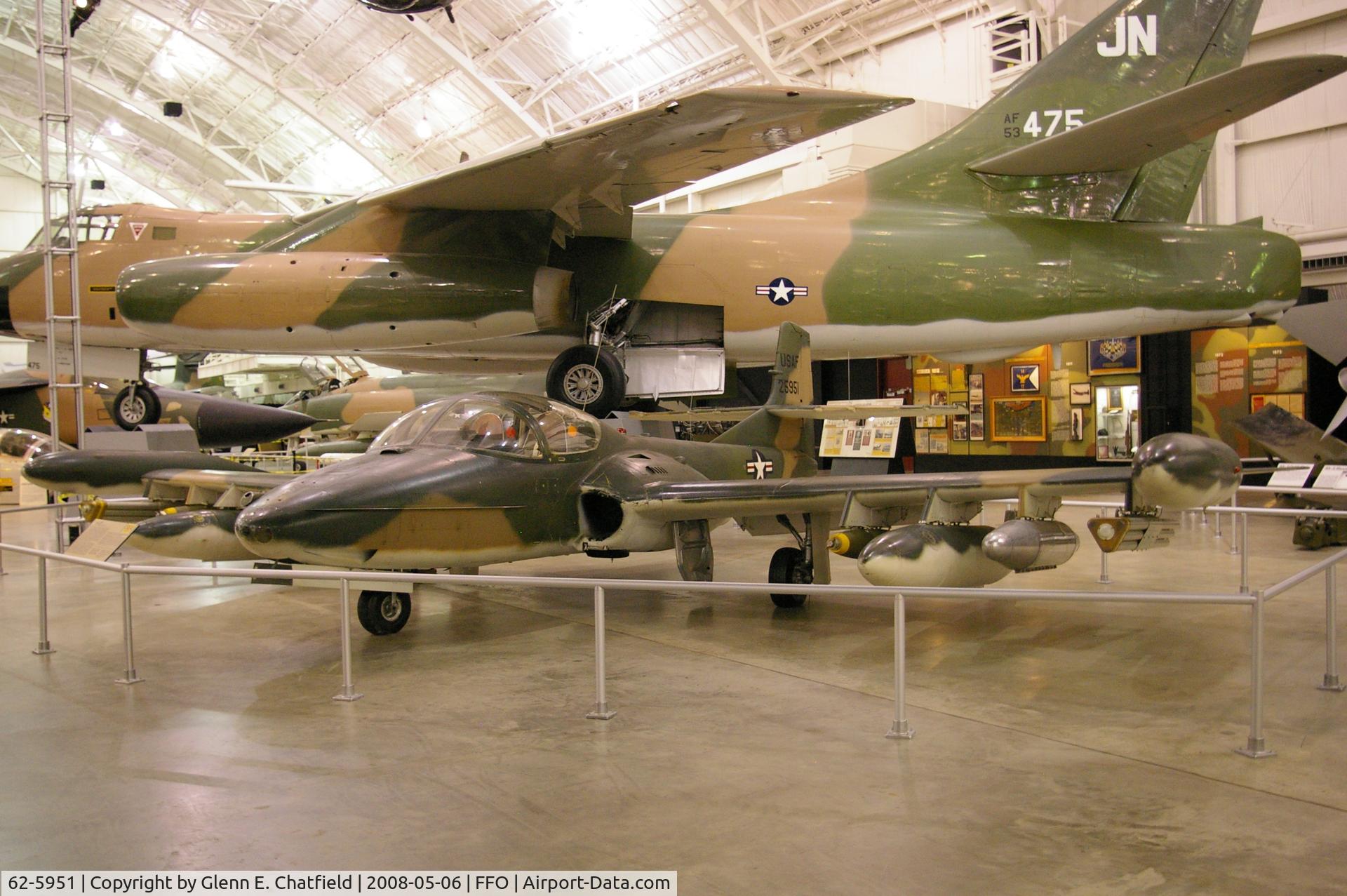 62-5951, 1962 Cessna YA-37A Dragonfly C/N 40719, At the National Museum of the U.S. Air Force