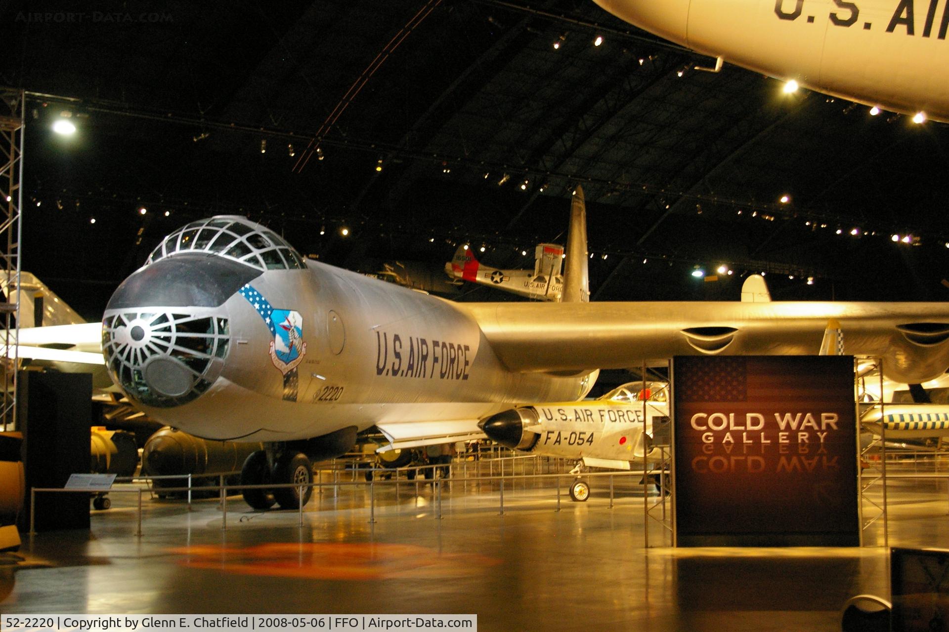 52-2220, 1952 Consolidated B-36J-1-CF Peacemaker C/N 361, Peacemaker at the National Museum of the U.S. Air Force