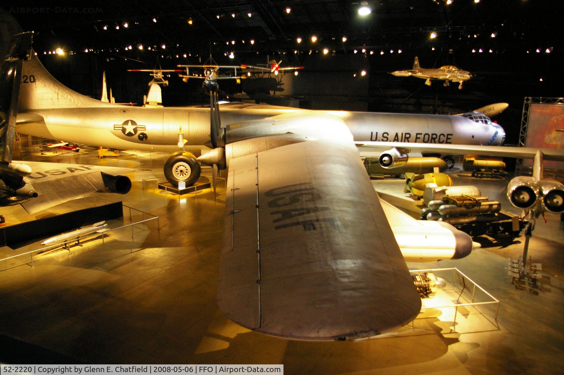 52-2220, 1952 Consolidated B-36J-1-CF Peacemaker C/N 361, Peacemaker at the National Museum of the U.S. Air Force
