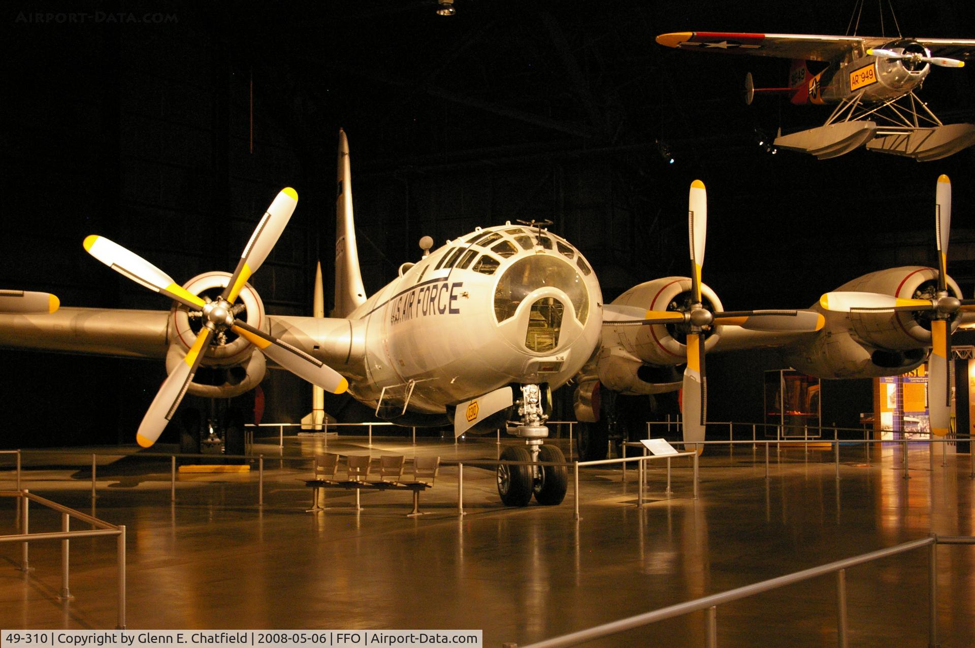 49-310, 1949 Boeing B-50D-115-BO Superfortress C/N 16086, Weather Recon model, at the National Museum of the U.S. Air Force