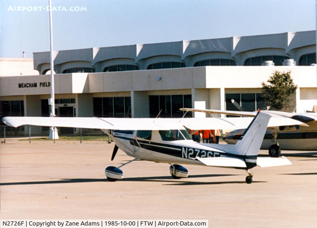 N2726F, 1979 Cessna 152 C/N 15282841, At Meacham Field