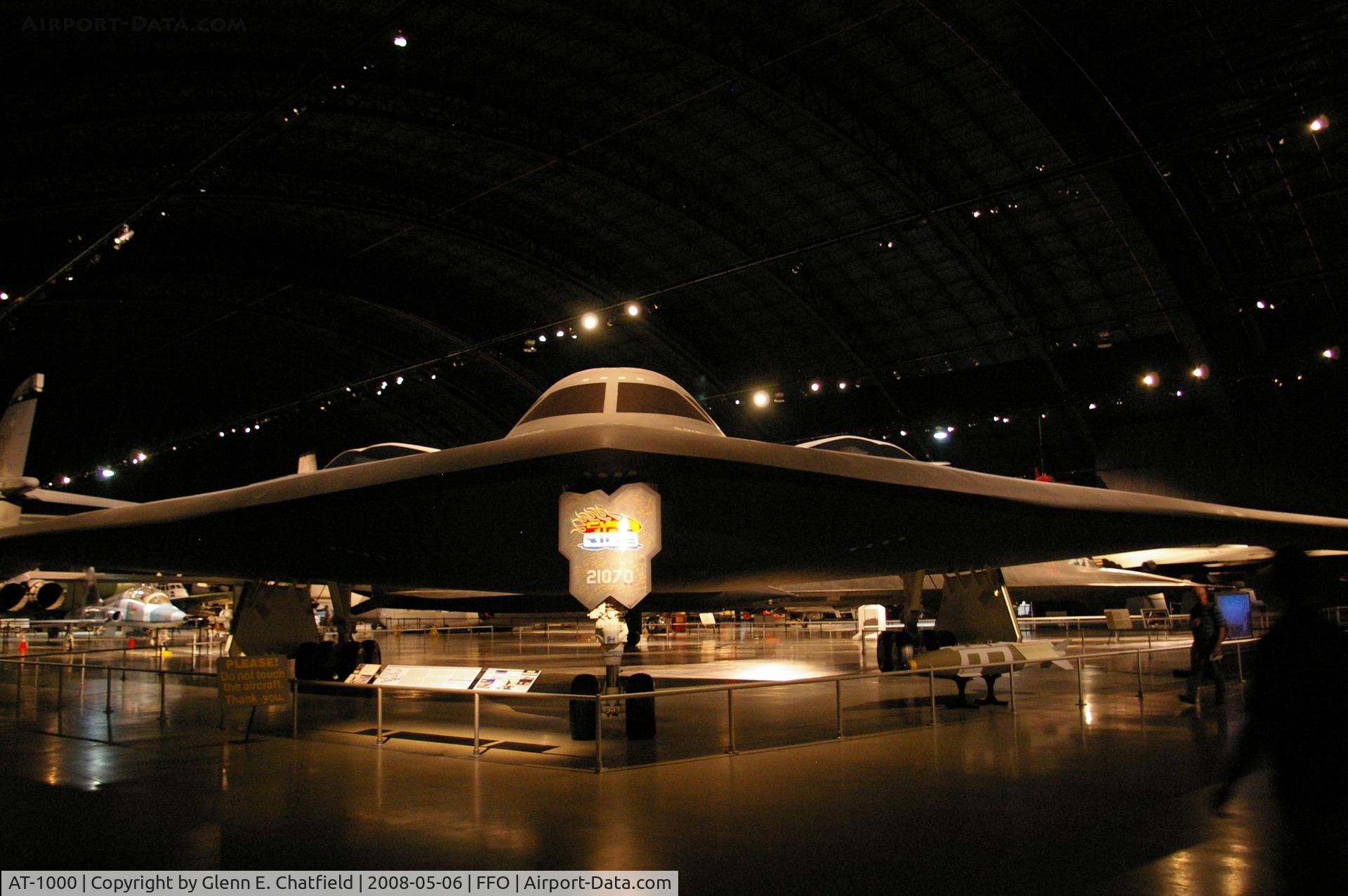 AT-1000, 1982 Northrop Grumman B-2A Spirit C/N Not found AT-1000, Non-flying test model at the National Museum of the U.S. Air Force