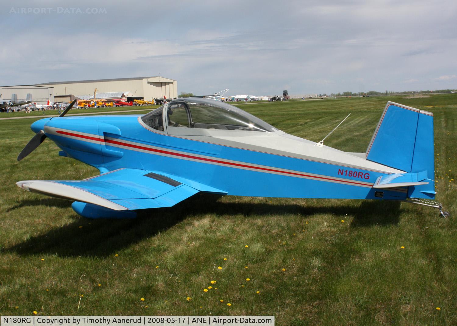 N180RG, 1985 Thorp T-18 Tiger C/N 987, Blaine Aviation Weekend 2008