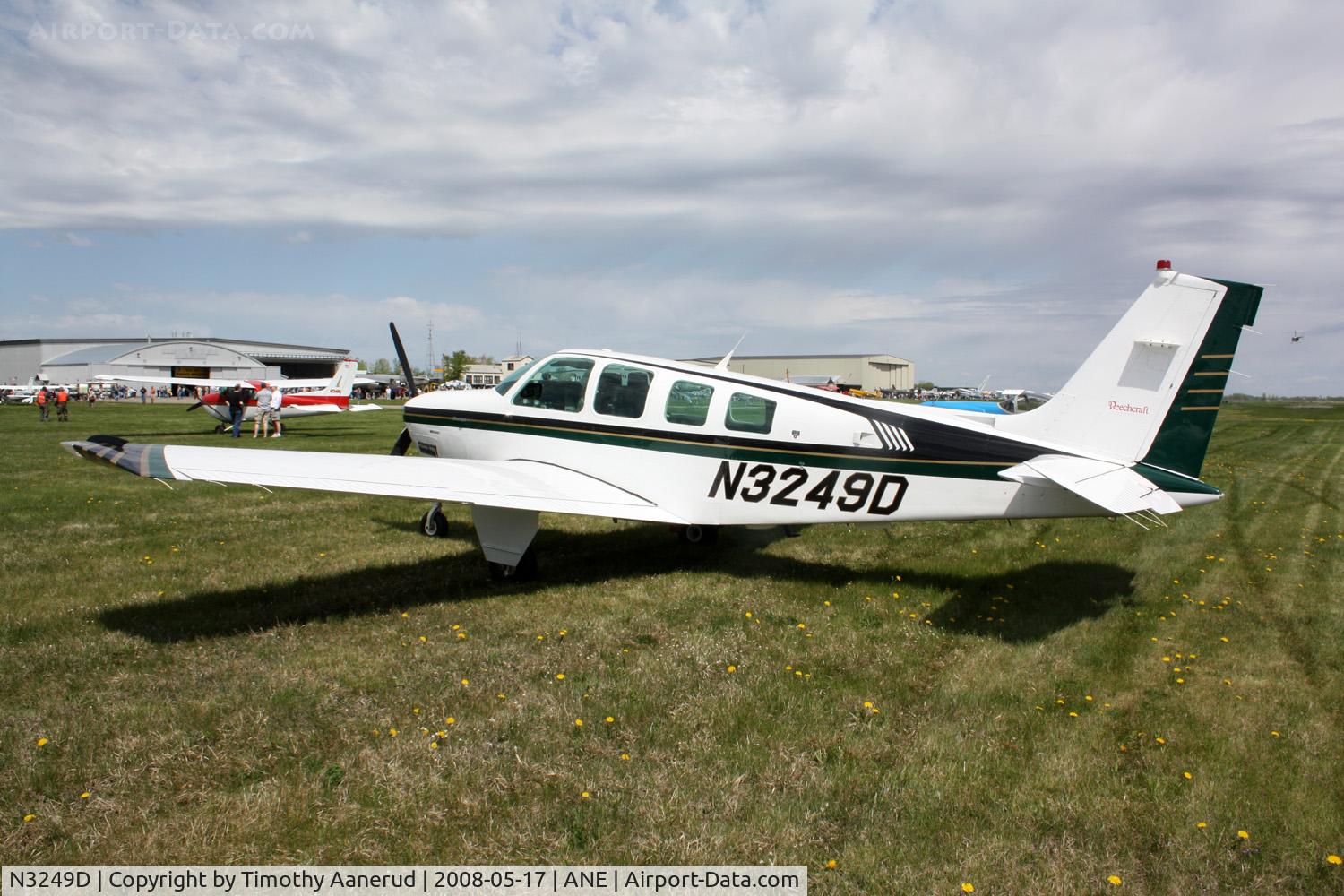 N3249D, 1995 Beech A36 Bonanza 36 C/N E-2949, Blaine Aviation Weekend 2008