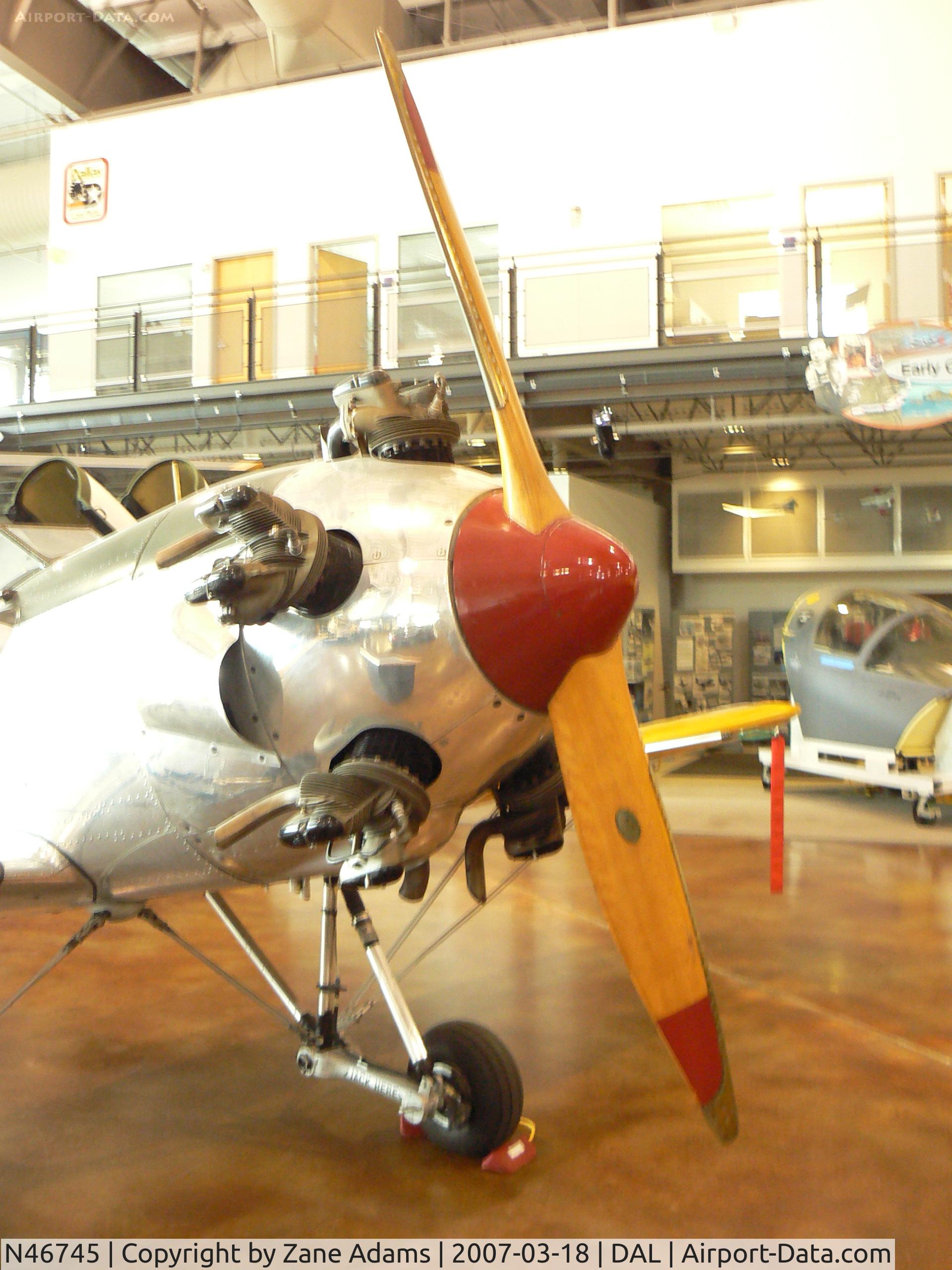 N46745, 1942 Ryan Aeronautical ST3KR C/N 2131, At Frontiers of Flight Museum - Dallas, TX