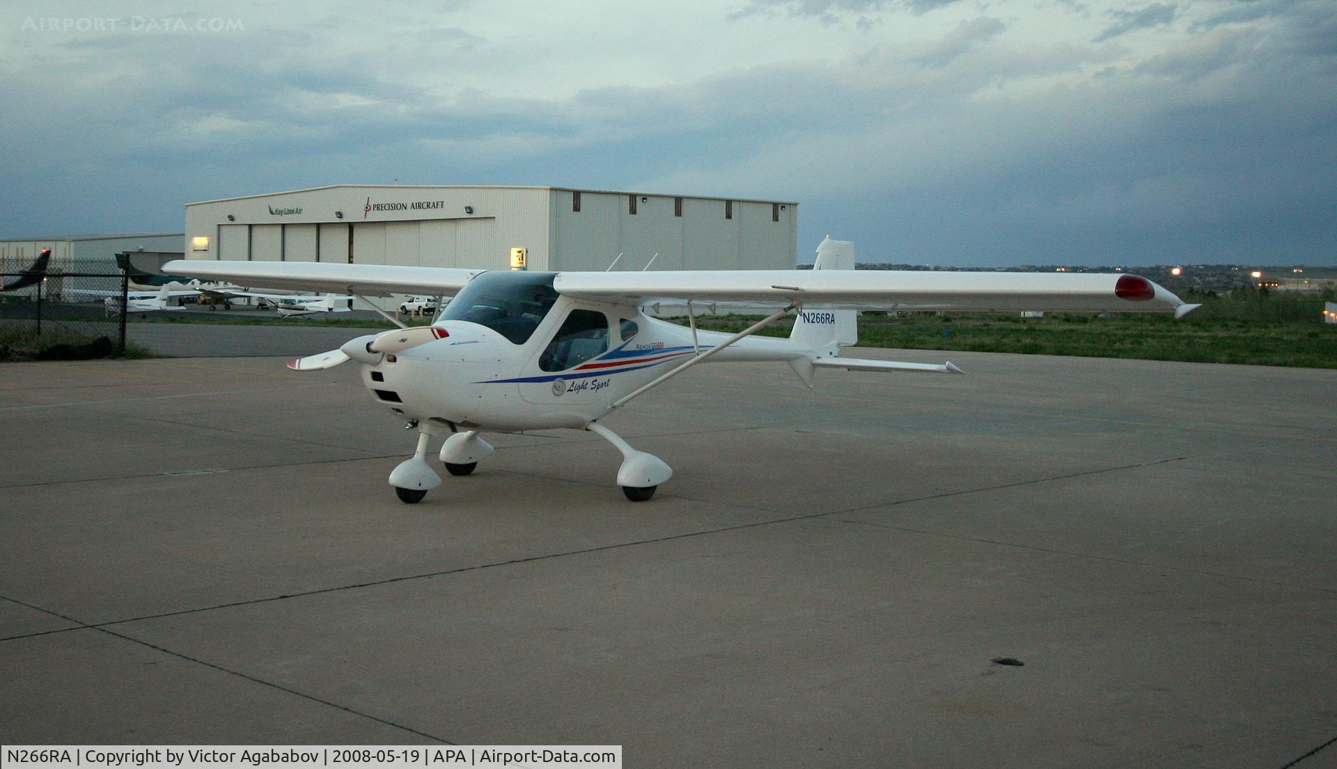 N266RA, 2007 Remos G-3/600 Mirage C/N 227, At Centennial